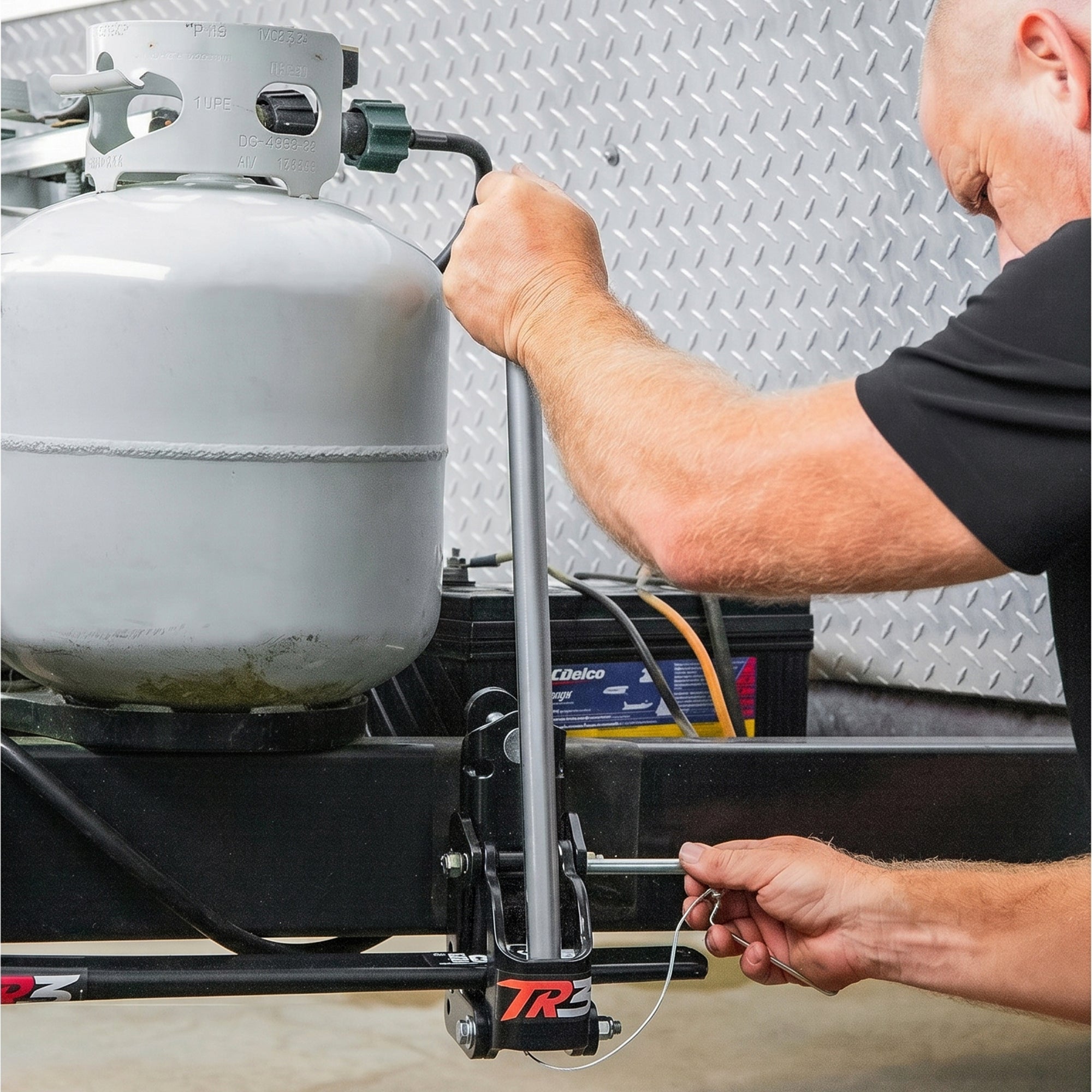 Camco Eaz-Lift TR3 400Lb Weight Distribution Hitch Kit with Sway Control, 48903 - VMInnovations
