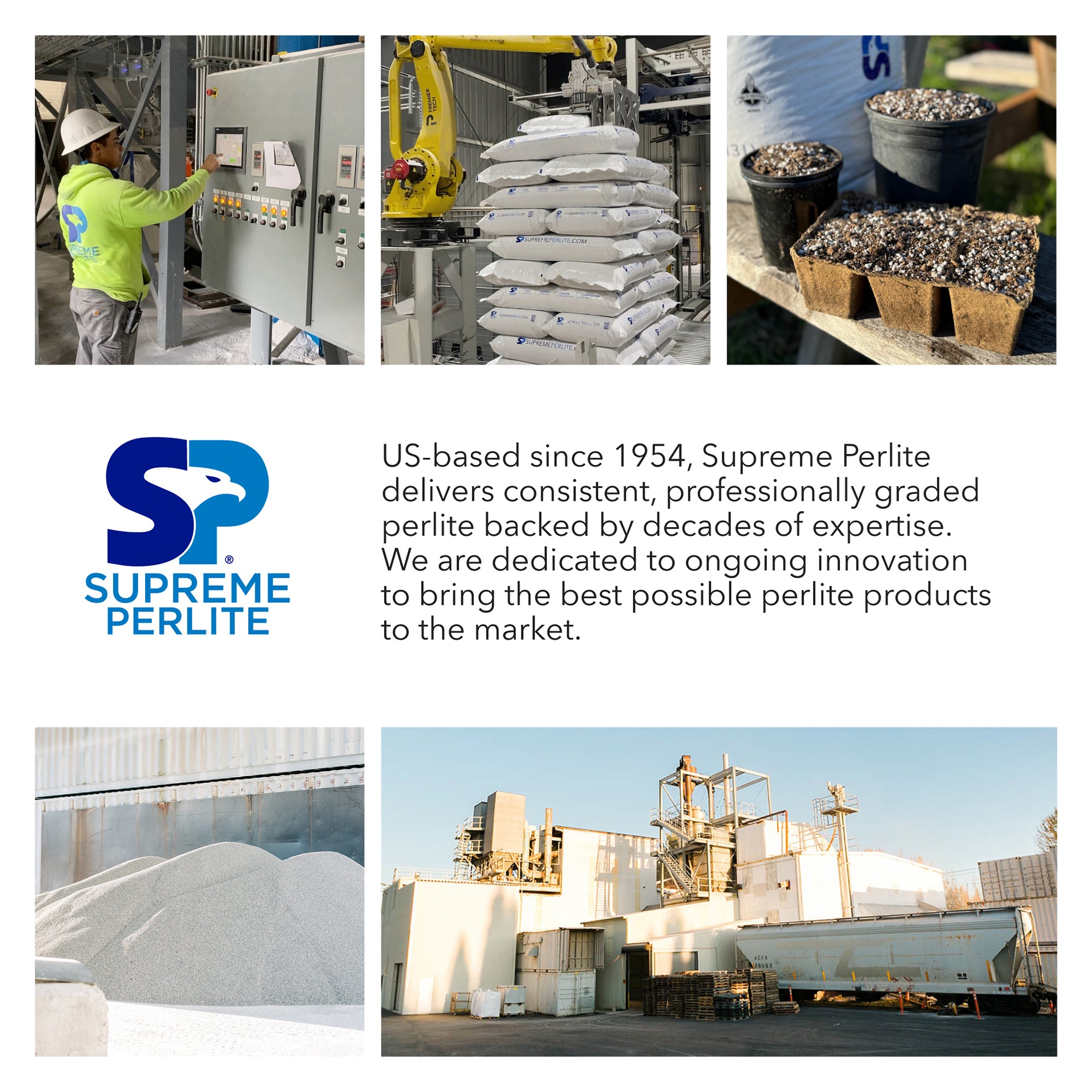 Supreme Perlite Coarse Horticultural Perlite for Potting Soil Mixes, 4 Cu Ft Bag - VMInnovations
