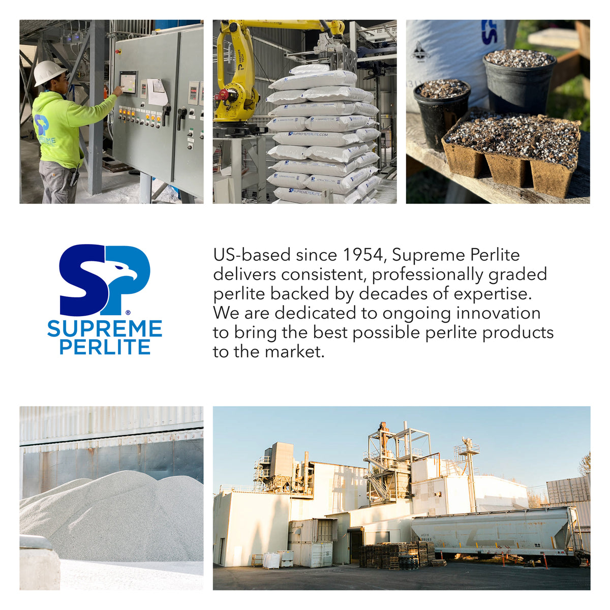 Supreme Perlite Coarse Horticultural Perlite for Potting Soil Mixes, 4 Cu Ft Bag - VMInnovations