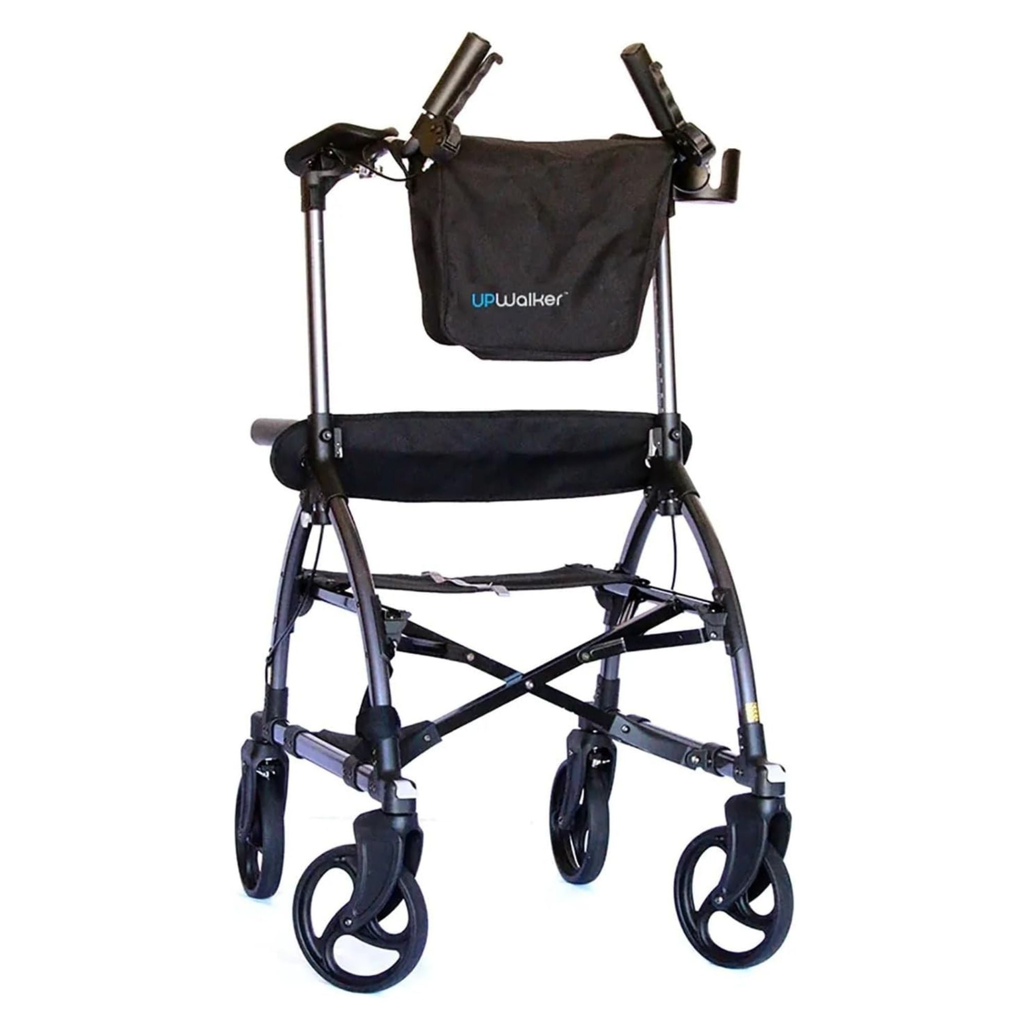 LifeWalker UPWalker Original Upright Rollator Walker with Seat for Seniors - VMInnovations