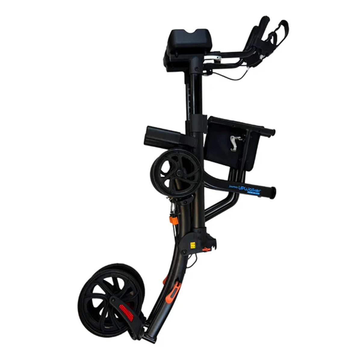 Journey Upright Foldable Walker for Seniors with 10" Front Wheels, and Lights (Open Box)