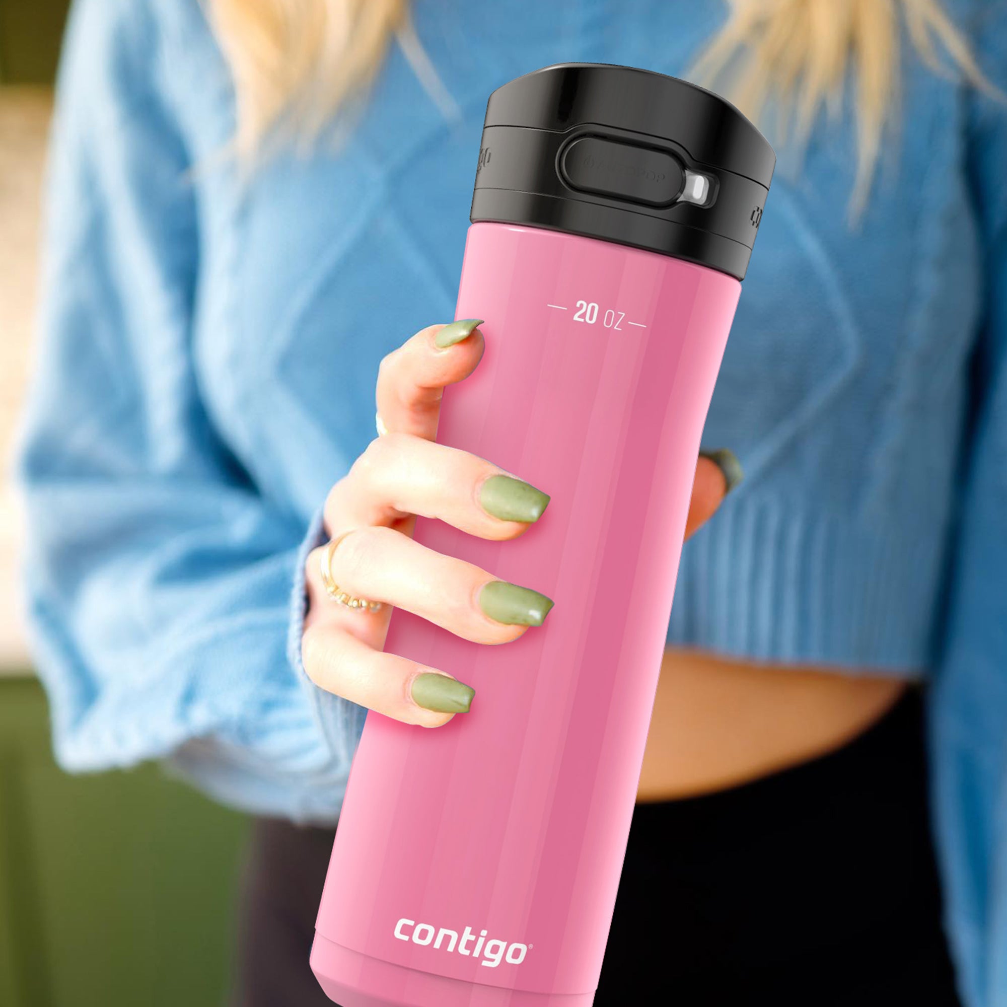 Contigo Jackson Chill 2.0 Stainless Steel Water Bottle w/AUTOPOP Lid (Open Box)
