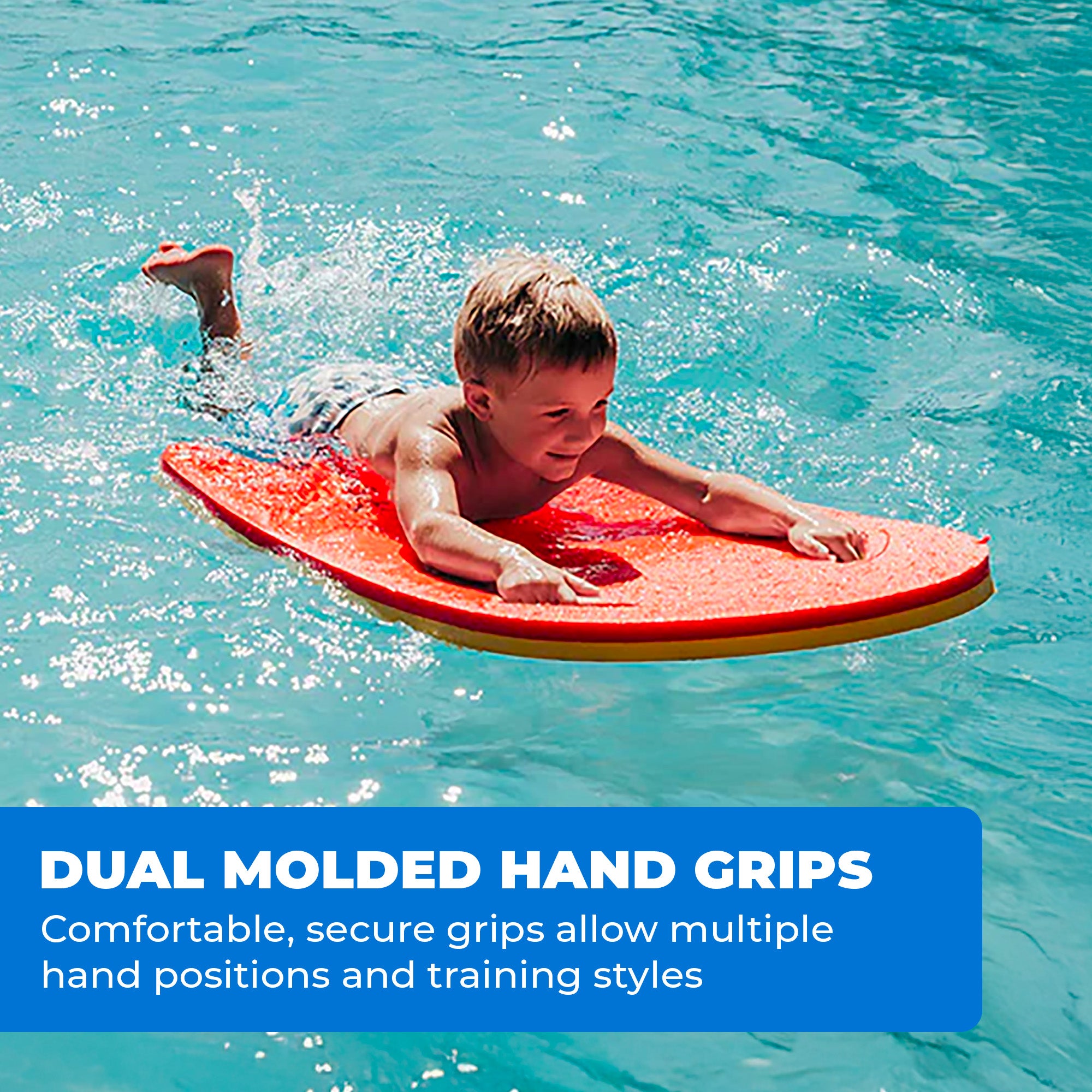 Aqua Lily Pad Giant Kick Boards, Swimming Aid for Adults, 36? x 20?, (Open Box)