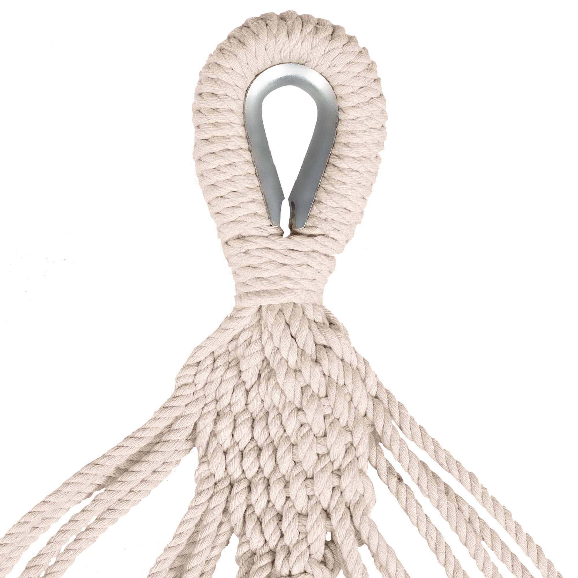 Bliss Hammocks Single Hammock with Rope Loops & Tree Straps, 220 lb, Patriot - VMInnovations