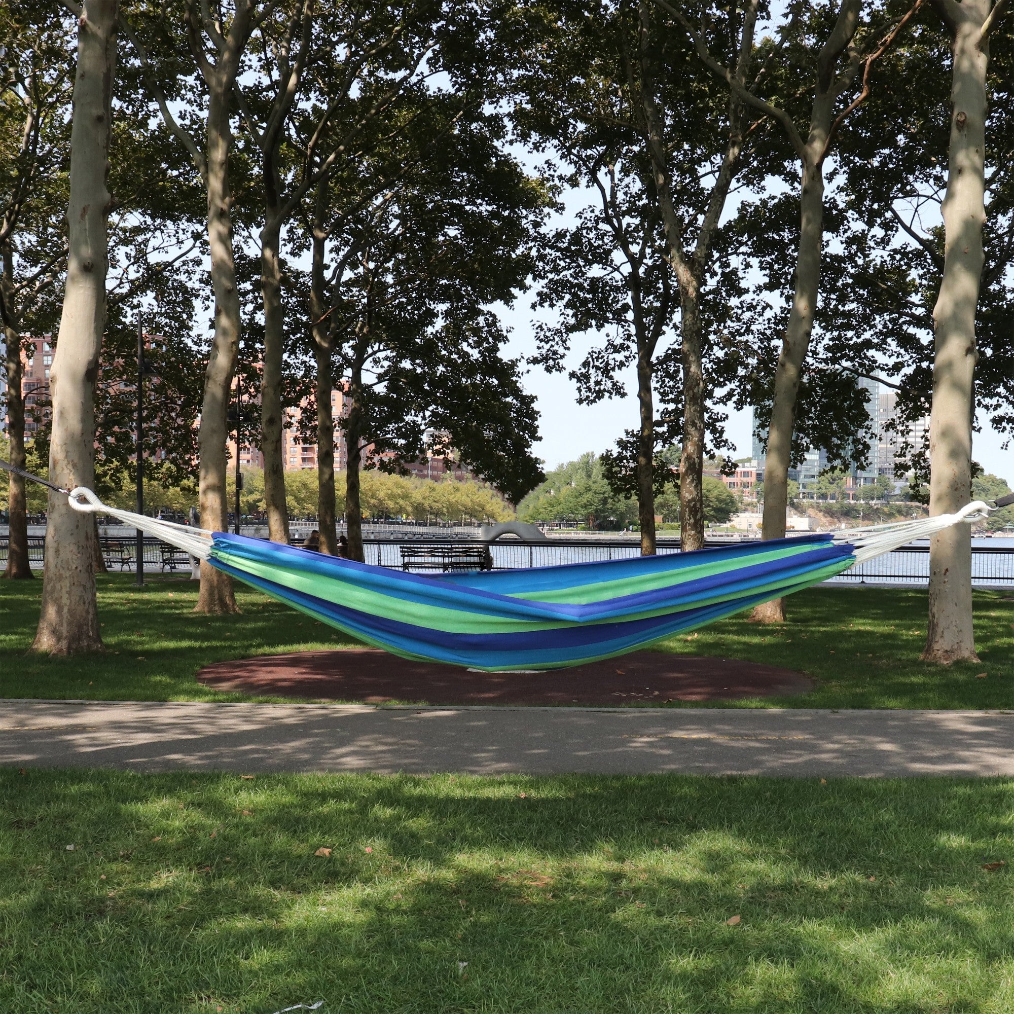 Bliss Hammocks Single Hammock w/Rope Loops & Tree Straps, 220 lb (Open Box)
