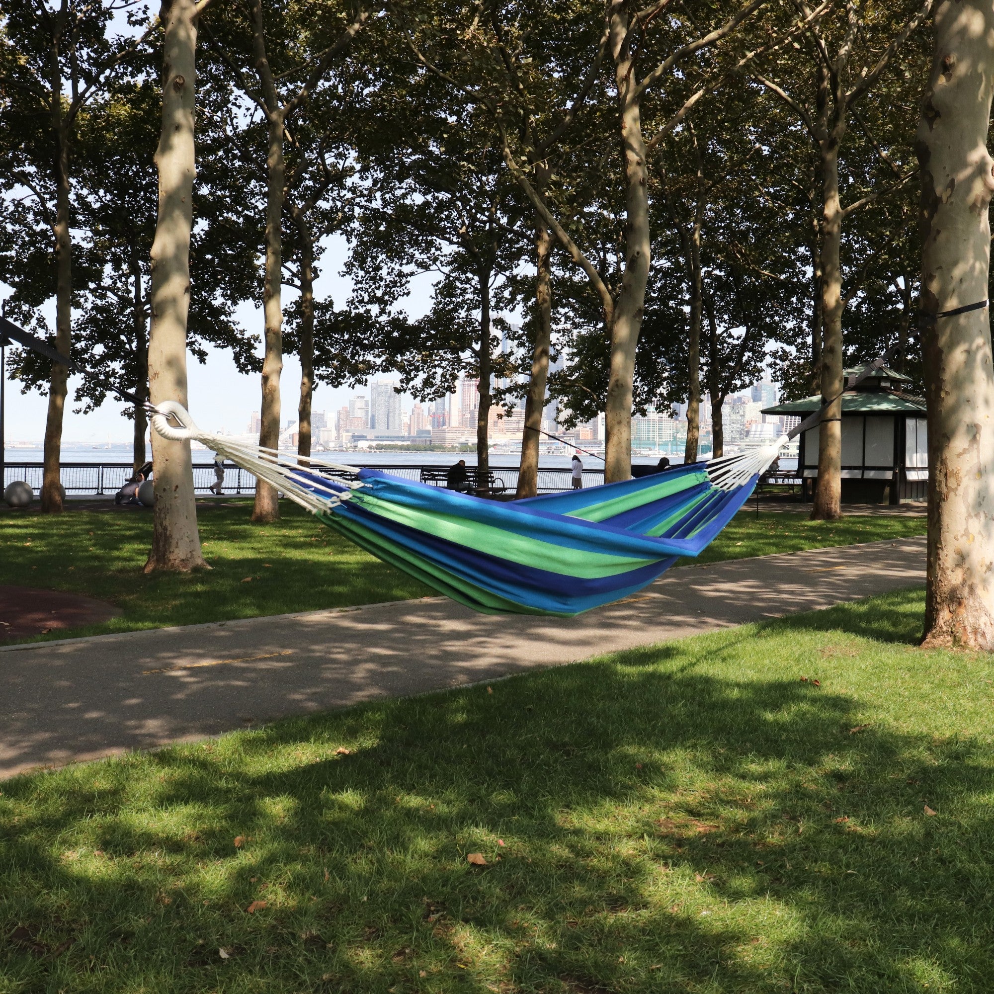 Bliss Hammocks Single Hammock w/Rope Loops & Tree Straps, 220 lb (Open Box)