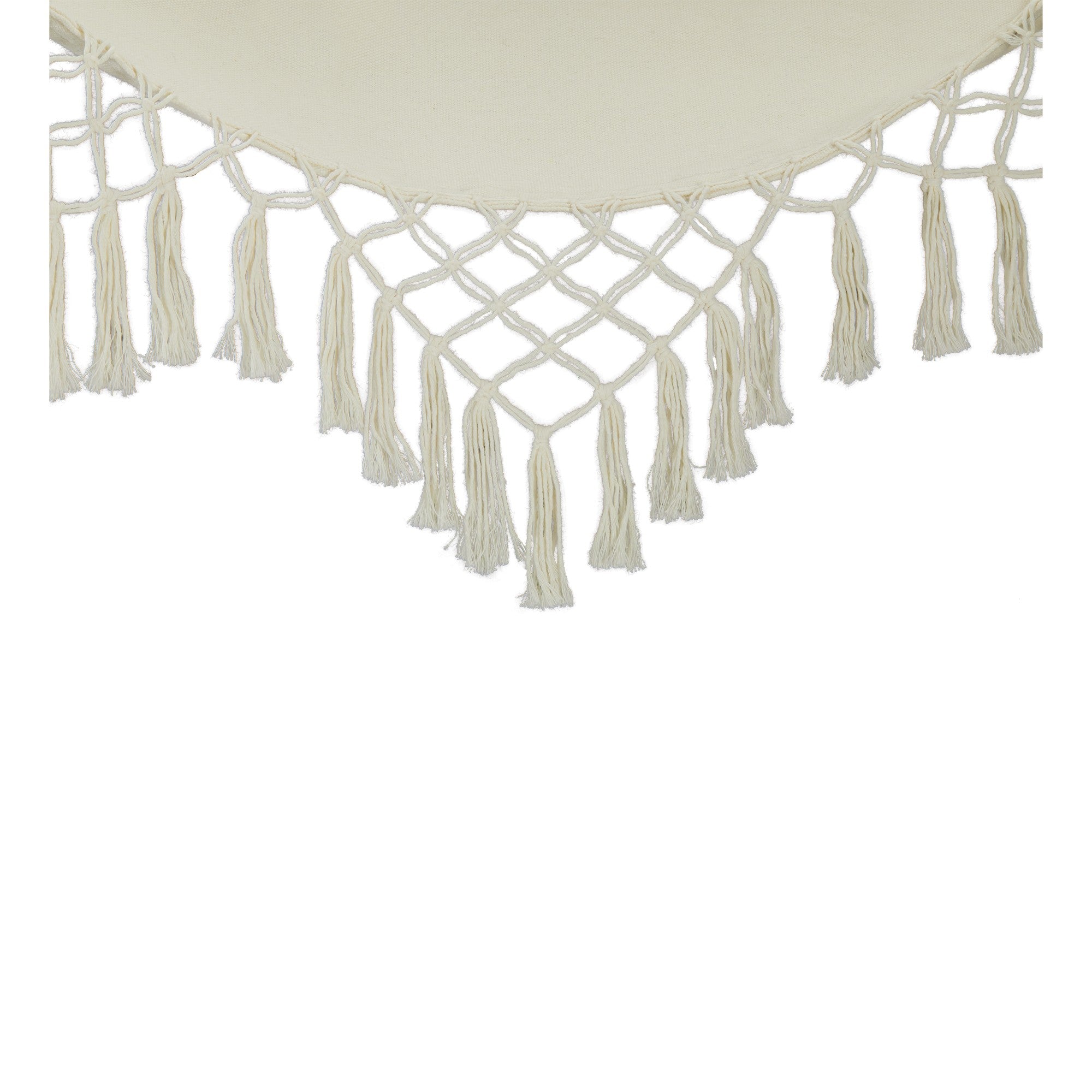 Bliss Hammocks Tahiti Fabric Hammock Chair with Spreader Bar and Hardware, Natural
