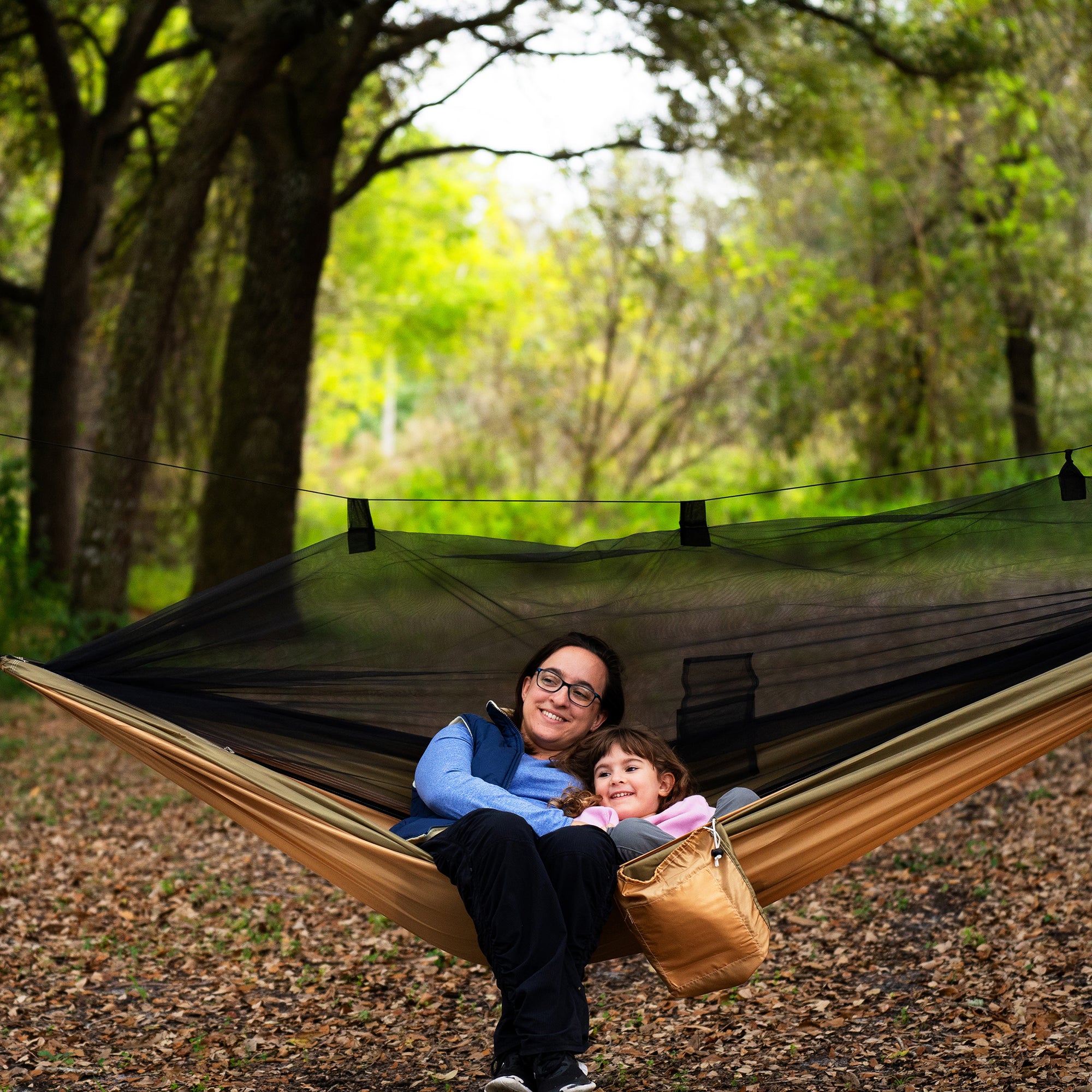 Bliss Hammocks Hammock in a Bag with Mosquito Net and Tree Straps, (Open Box)