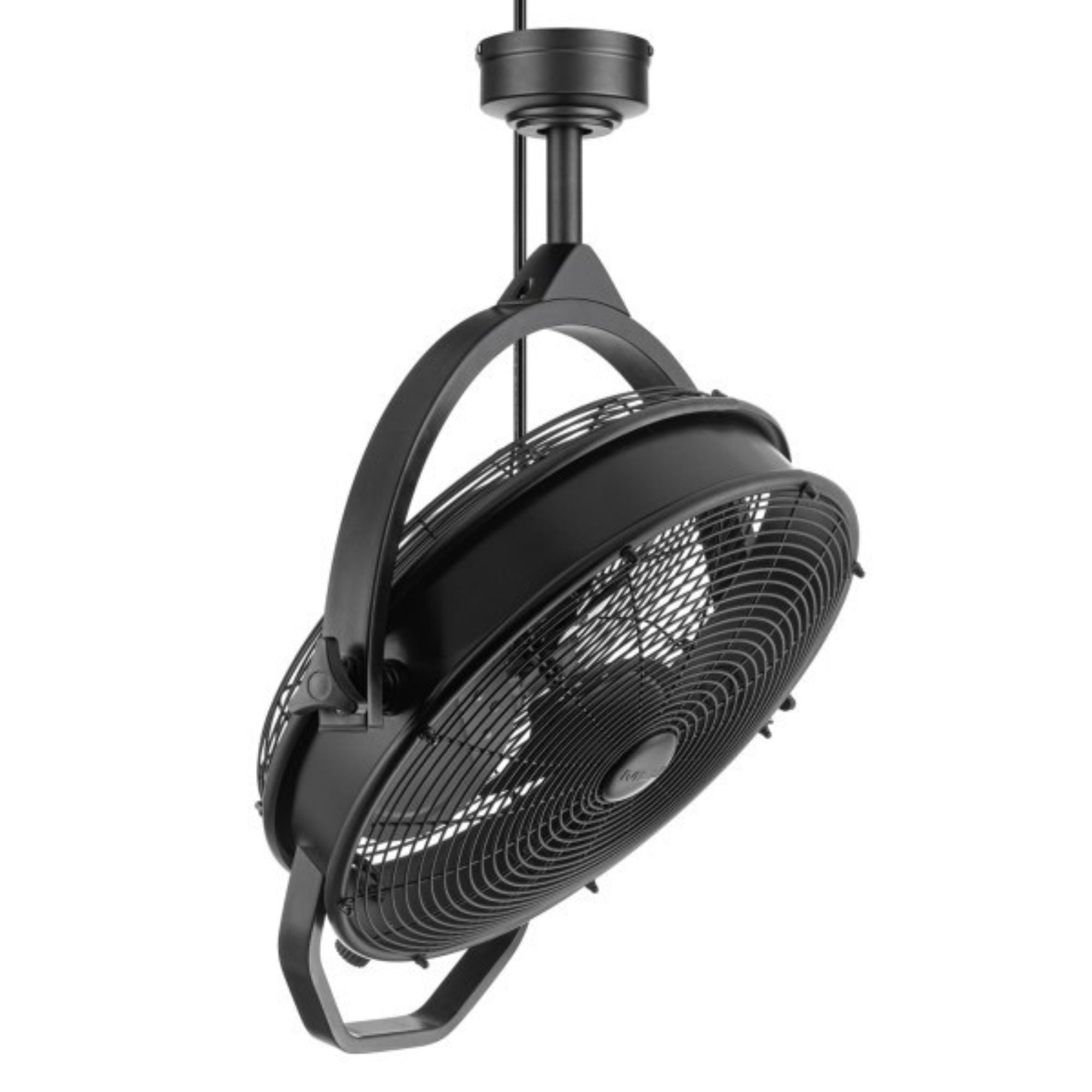 Wet-Rated Fan w/ Dual Height Ceiling Mount Options & 360-Degree Swivel(Open Box)