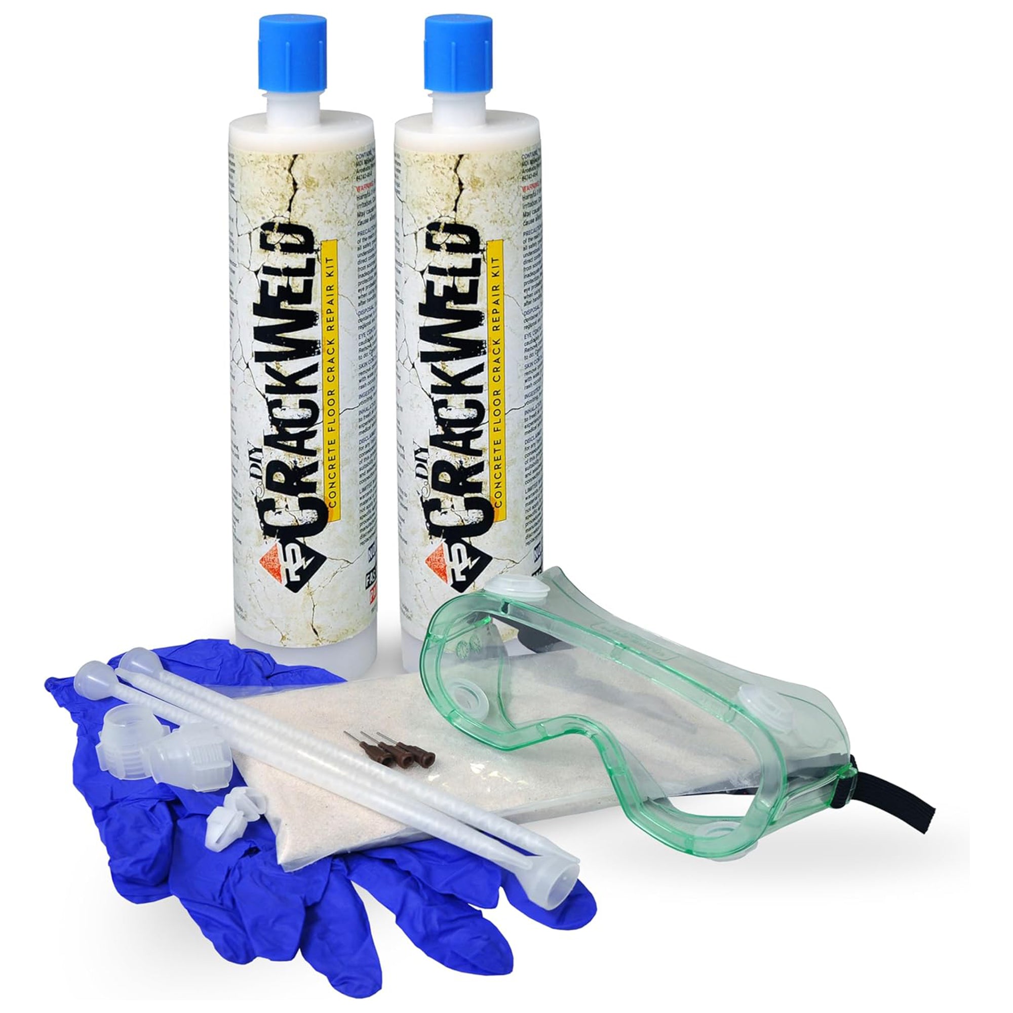 RadonSeal Concrete Floor Crack Repair DIY Kit Basements & Driveways, (Open Box)