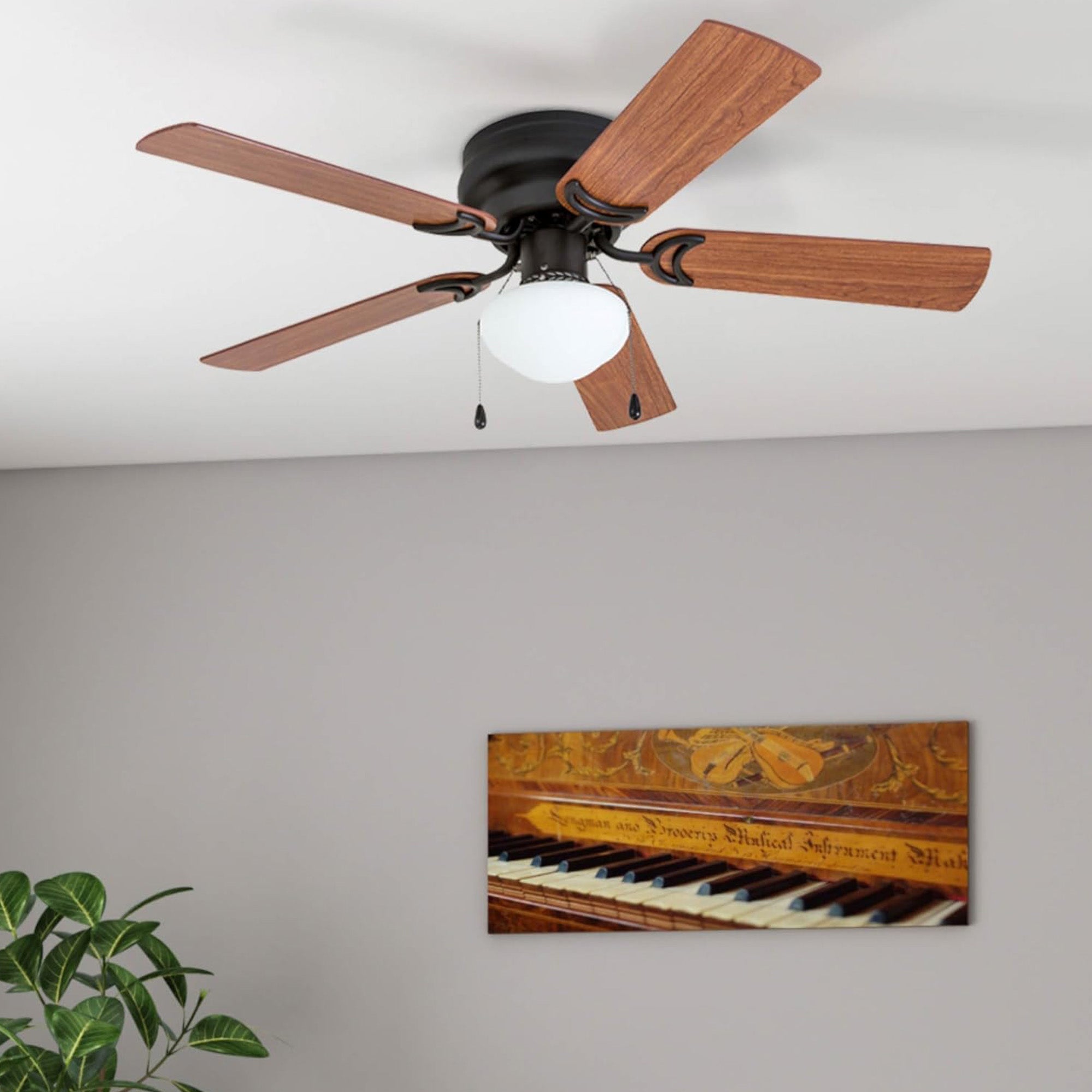 Prominence Home Alvina 42 Inch Indoor LED Ceiling Fan with Pull Chain,(Open Box)