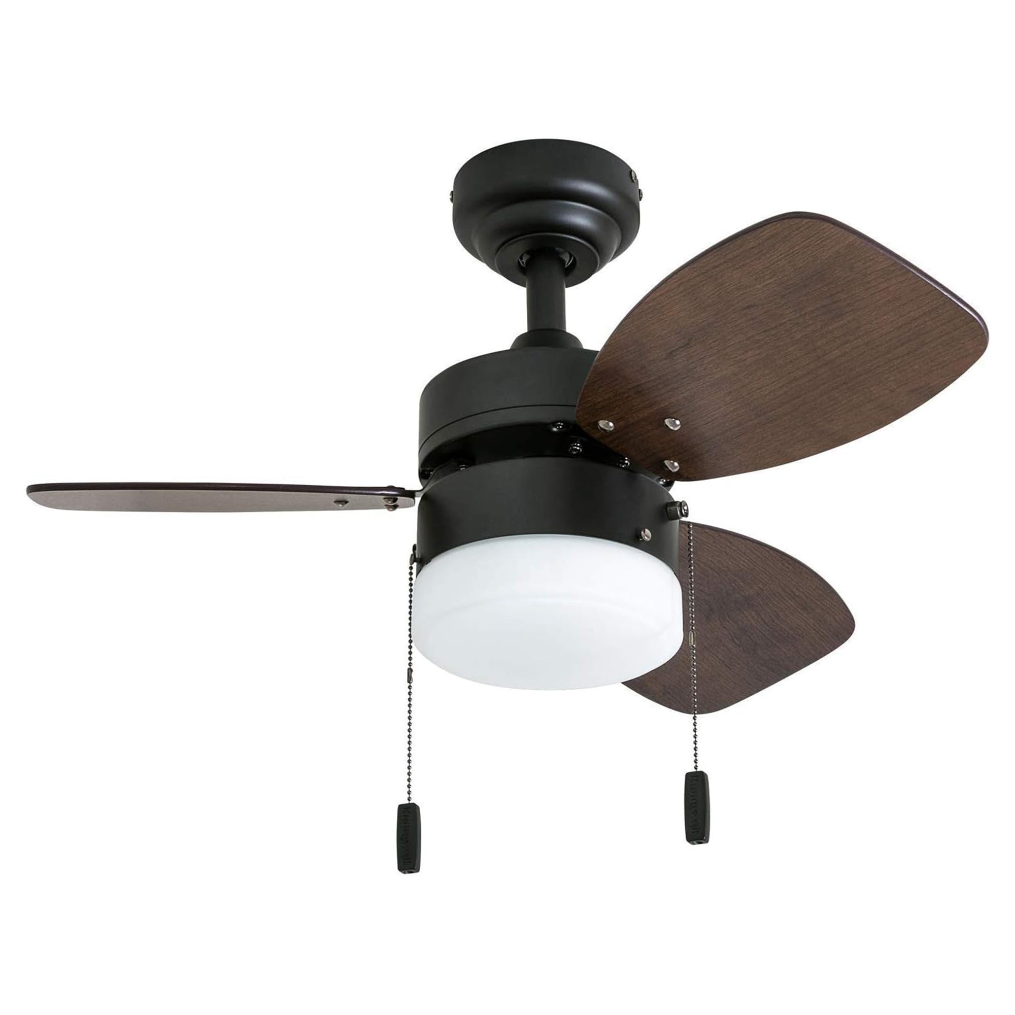 Honeywell Ocean Breeze 30" Indoor Ceiling Fan with Light & Pull Chain, Bronze