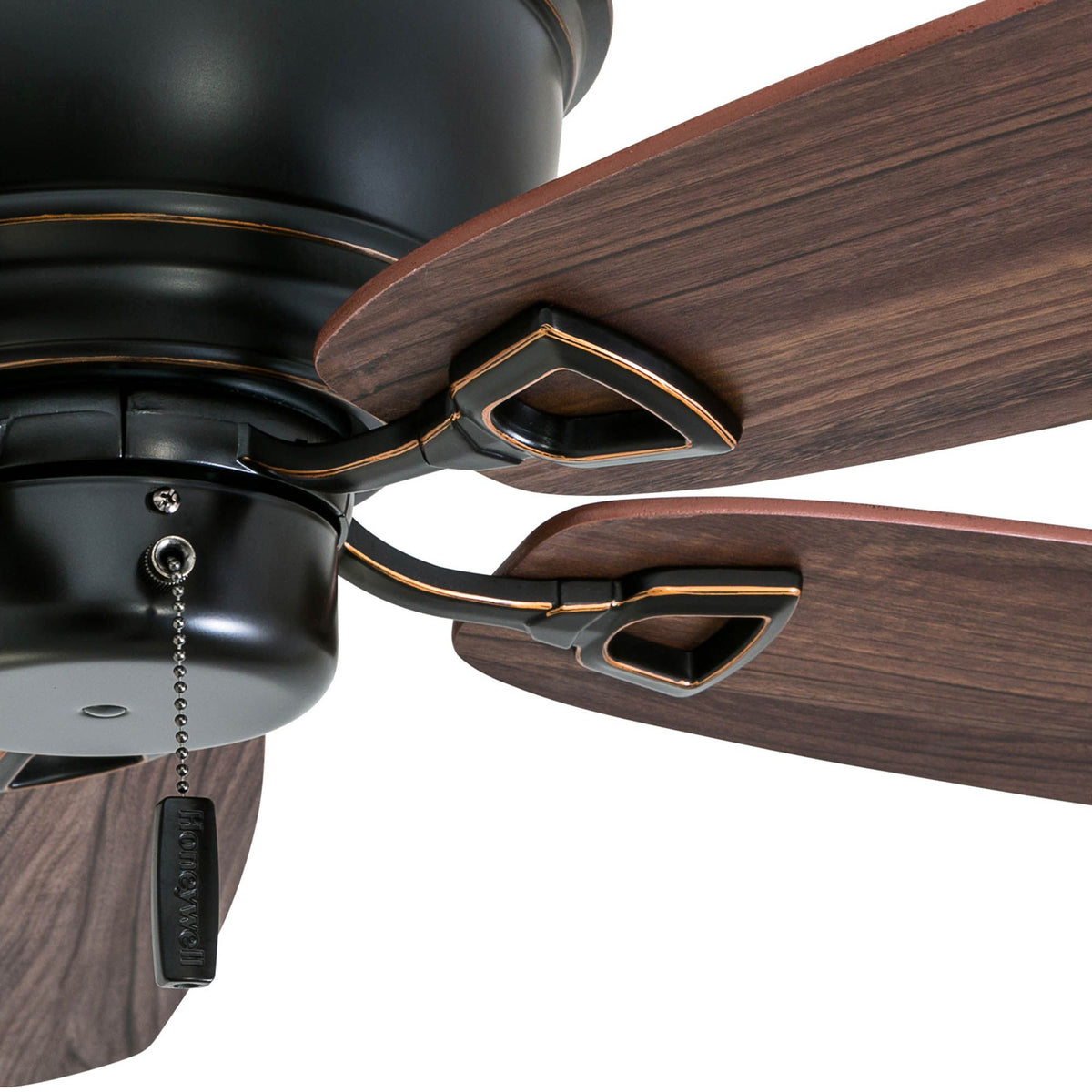 Honeywell Glen Alden 52" Indoor Low Profile Ceiling Fan, Rubbed Bronze(Open Box) - VMInnovations