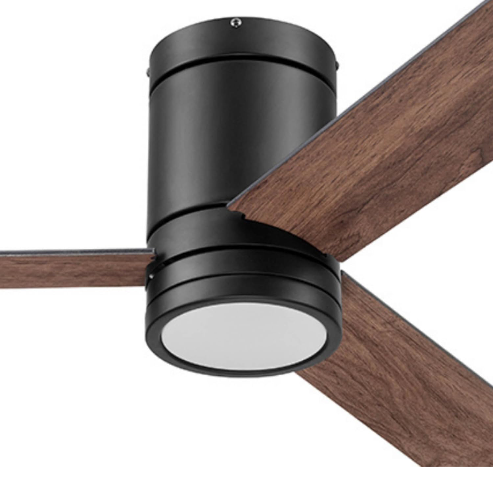 Prominence Home Espy 52 Inch Indoor LED Ceiling Fan with Light, Matte Black - VMInnovations