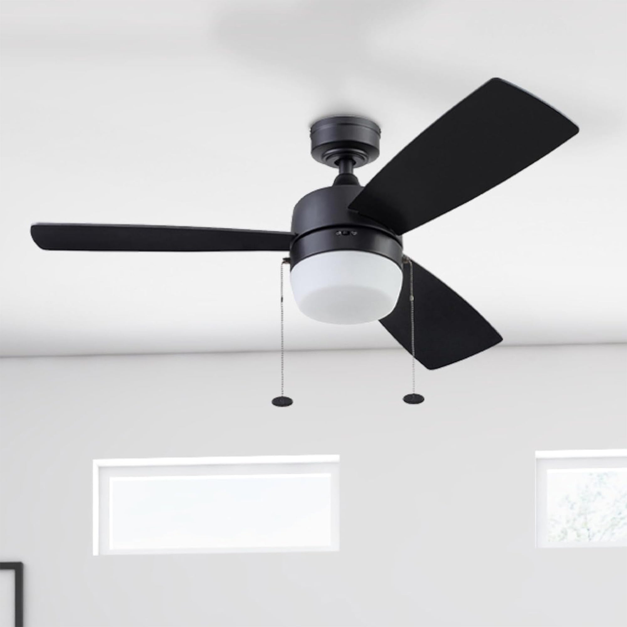 Honeywell Barcadero 44 Inch Indoor LED Ceiling Fan with Pull Chain, (Open Box)