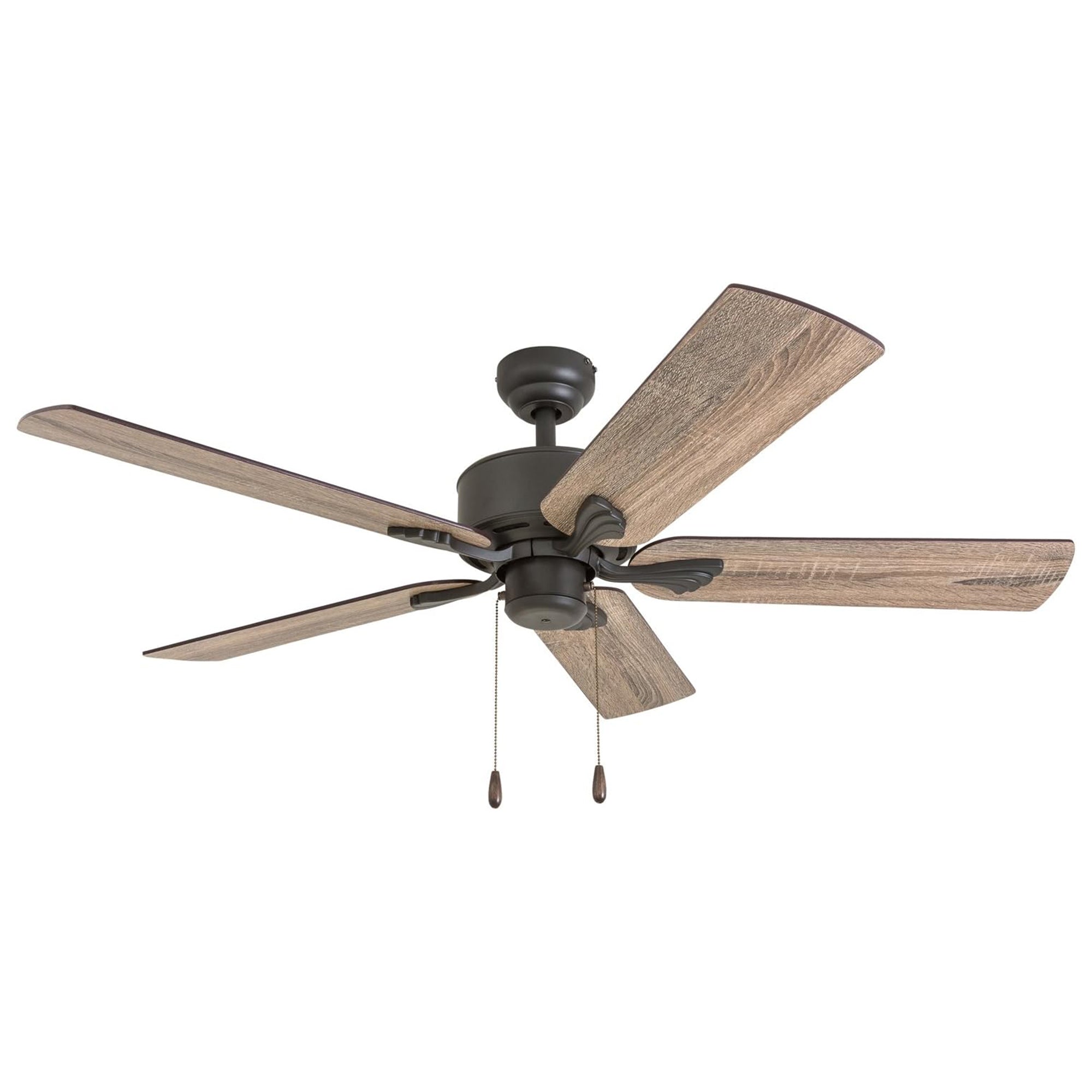 Prominence Home Sivan Farmhouse LED Ceiling Fan, Light & Remote, 52" (Open Box) - VMInnovations
