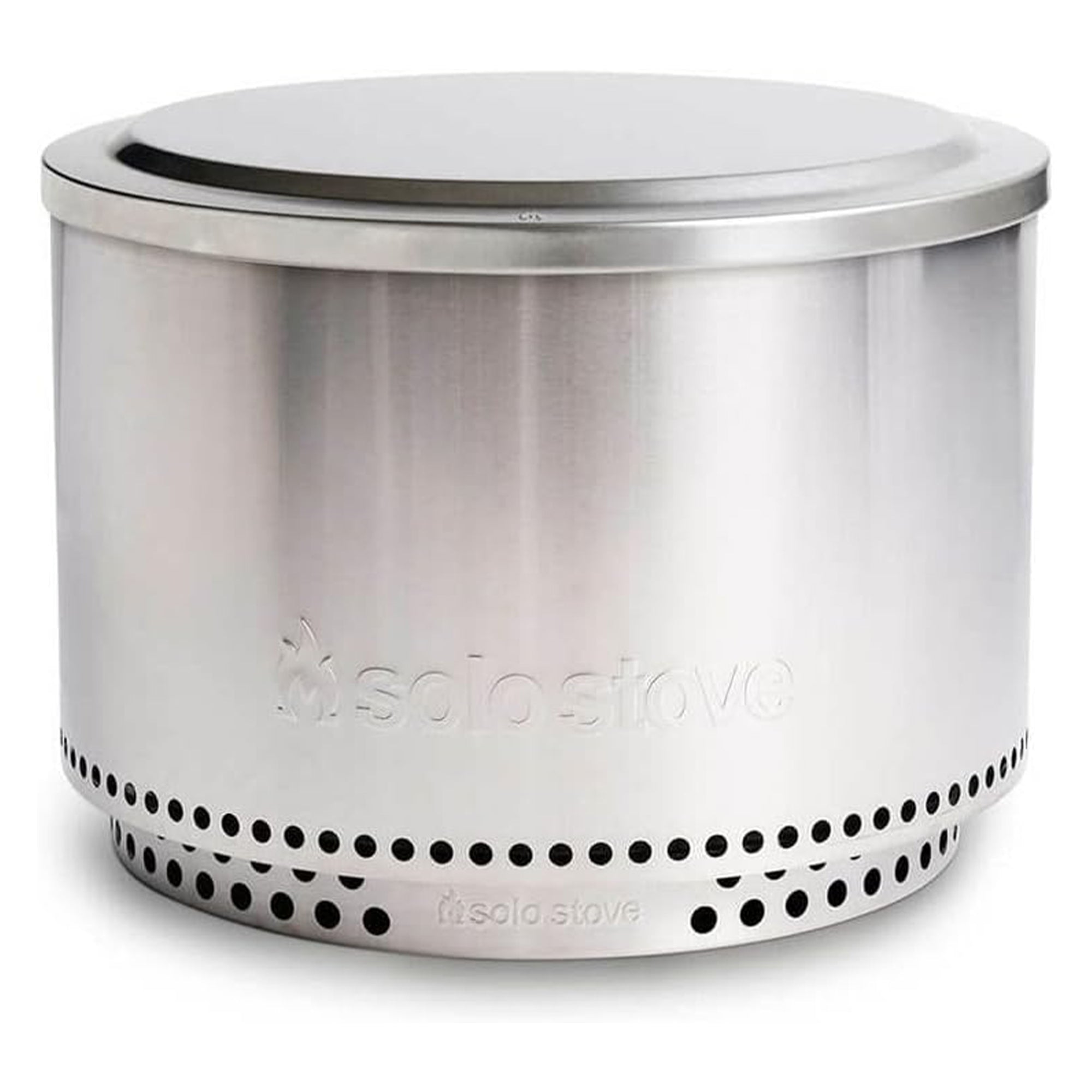 Solo Stove Yukon Fire Pit Lid, Round Stainless Steel Cover, Accessory Only