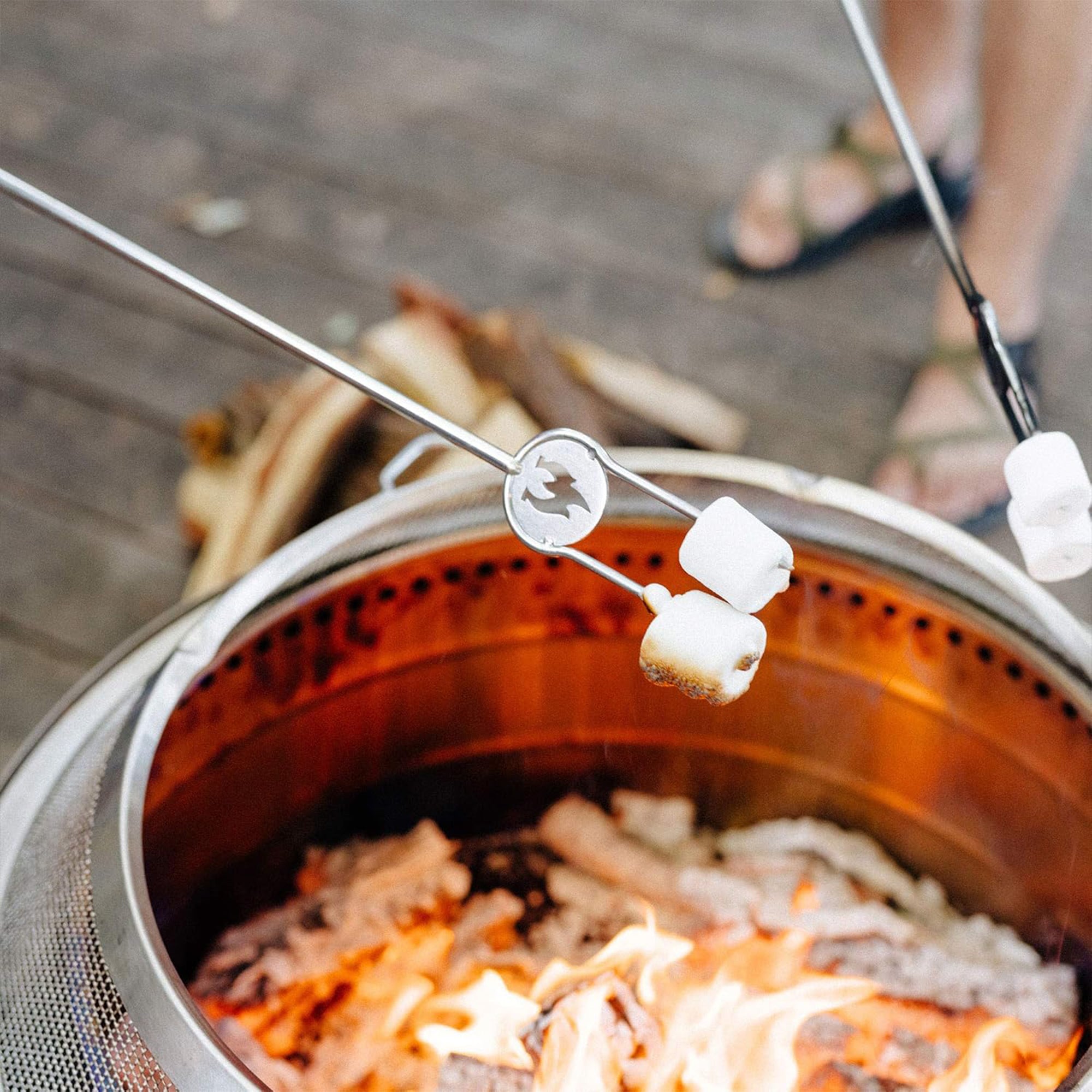 Solo Stove Yukon Shield, Stainless Steel Mesh Spark Screen with Removal Tools