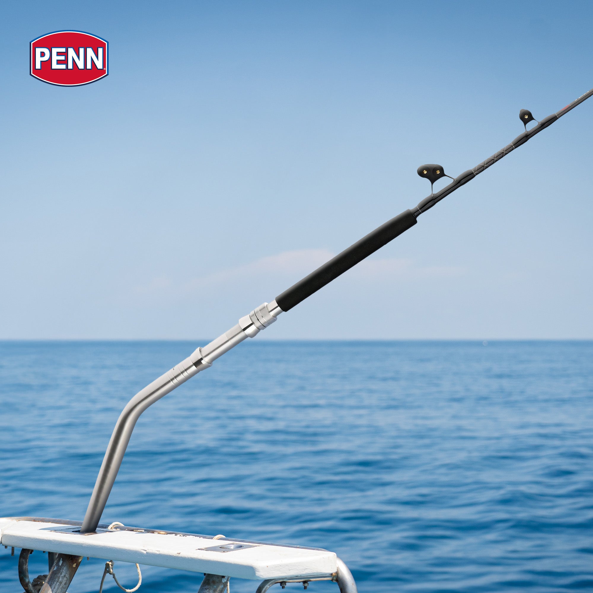 Penn Ally II Straight Butt Conventional Boat Rod, 6 Feet, Loads Up To 130 Pounds - VMInnovations