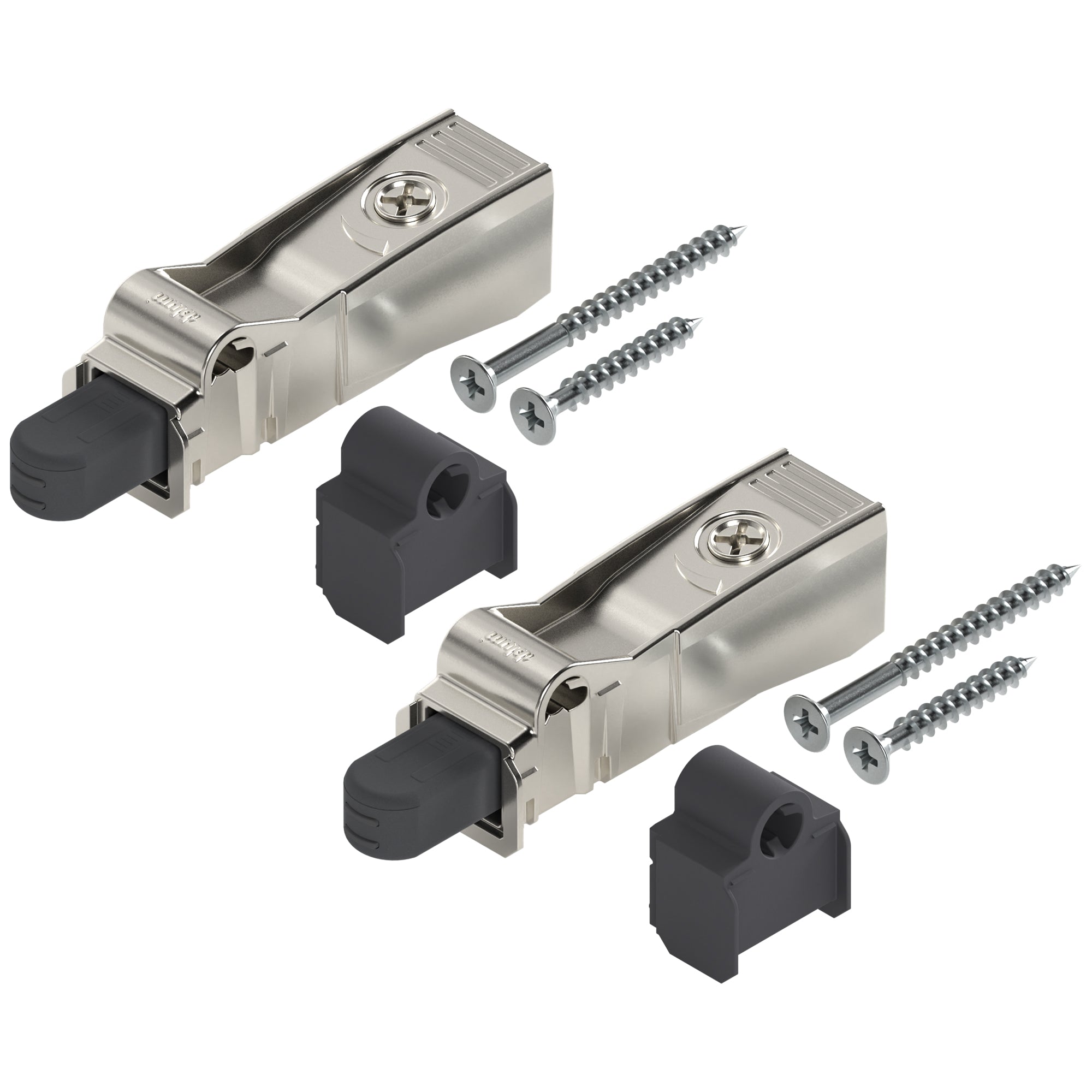 Blum BLUMOTION for Doors (2 Kits), Soft-Close Adapter for COMPACT Hinges, Includes Spacer and Screws for Face Frame Cabinets