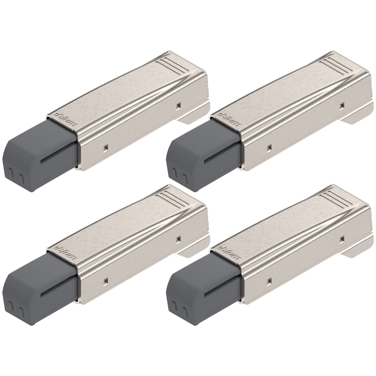 Blum BLUMOTION Add-On for Doors (4 Add Ons), Soft Close for CLIP top and CLIP Hinges, Steel, Tool-Free Installation for Overlay Cabinet Applications