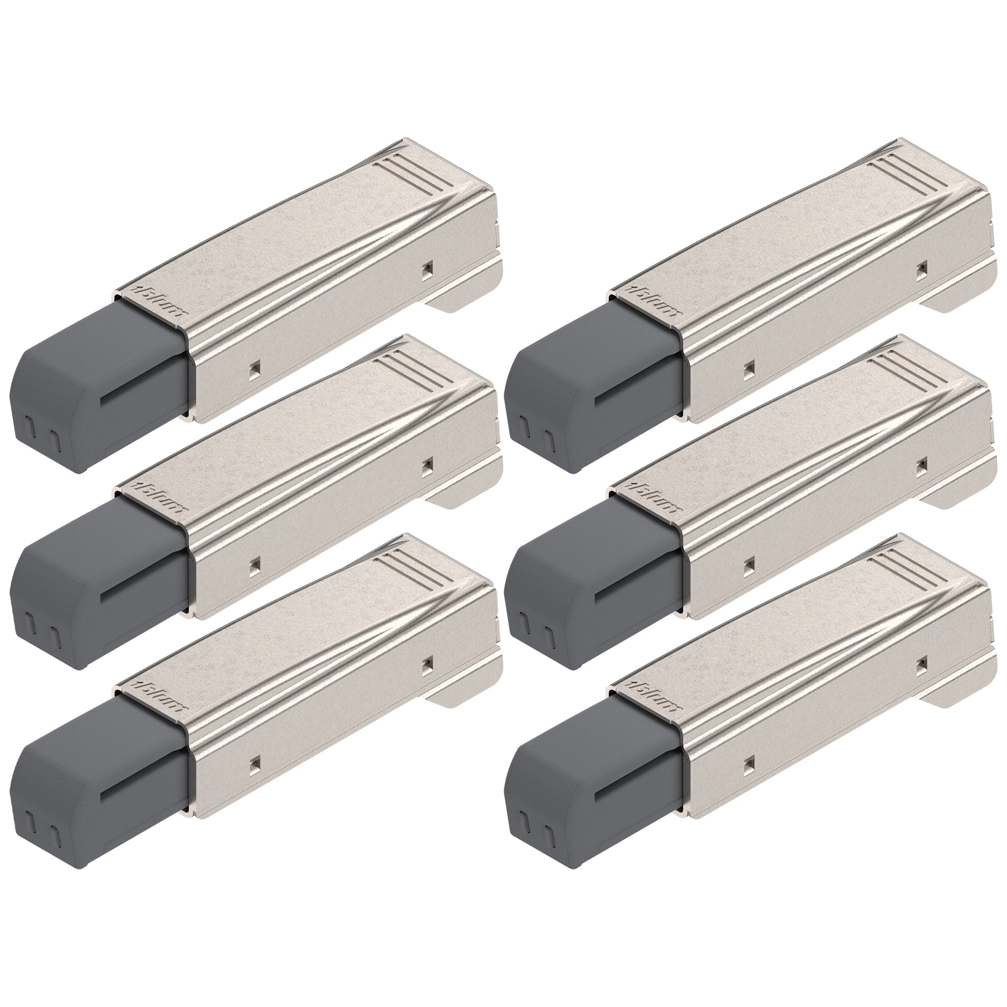 Blum BLUMOTION Add-On for Doors (6 Add Ons), Soft Close for CLIP top and CLIP Hinges, Steel, Tool-Free Installation for Overlay Cabinet Applications