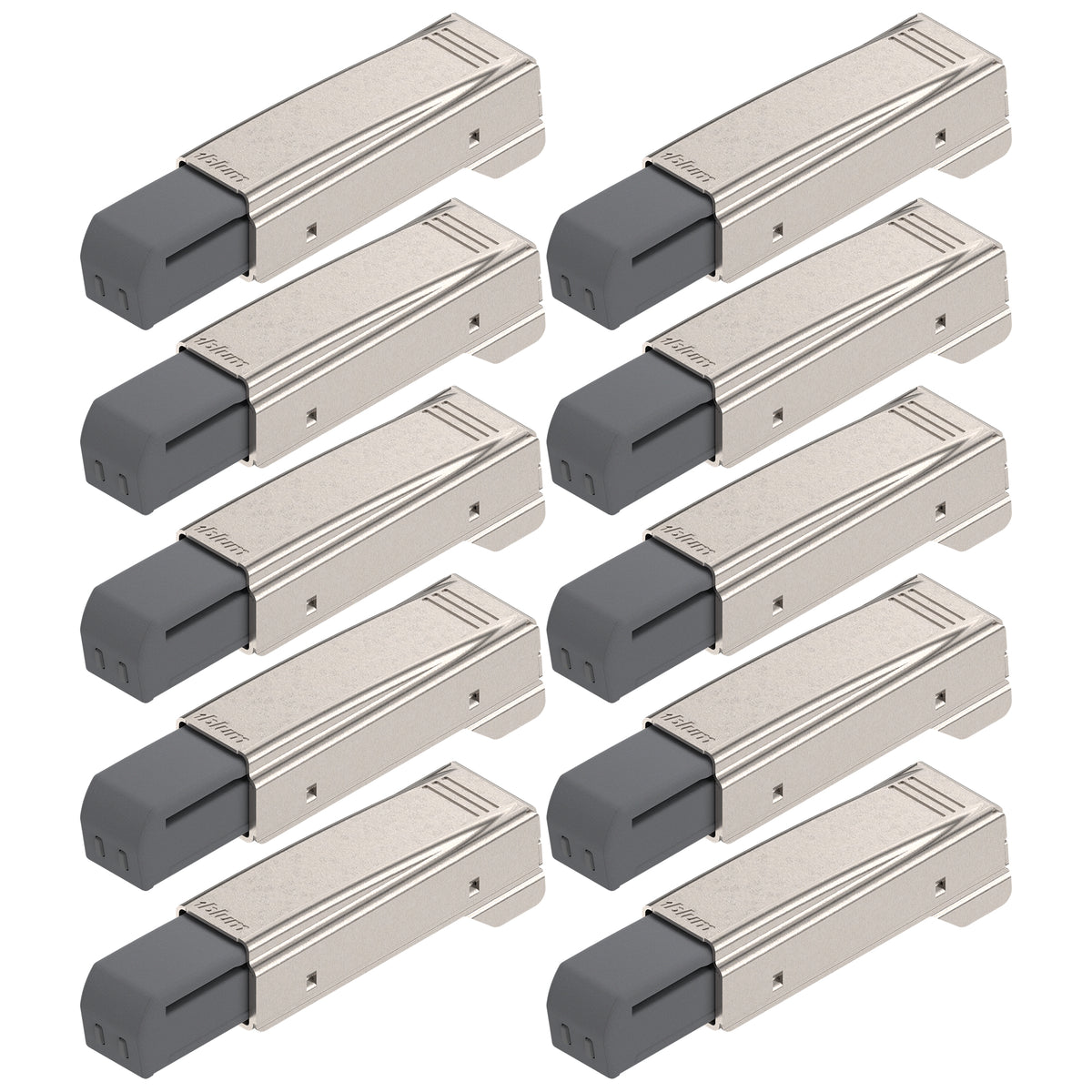 Blum BLUMOTION Add-On for Doors (10 Add Ons), Soft Close for CLIP top and CLIP Hinges, Steel, Tool-Free Installation for Overlay Cabinet Applications