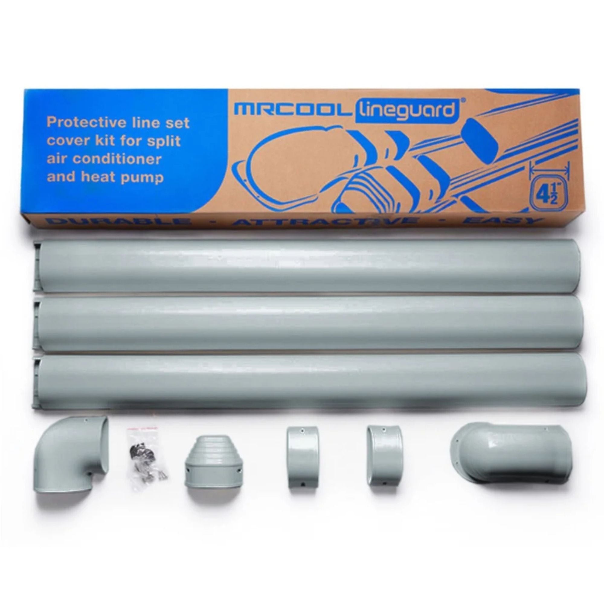 MRCOOL LineGuard Line Set Outdoor Cover for Ductless Mini Split System(Open Box) - VMInnovations