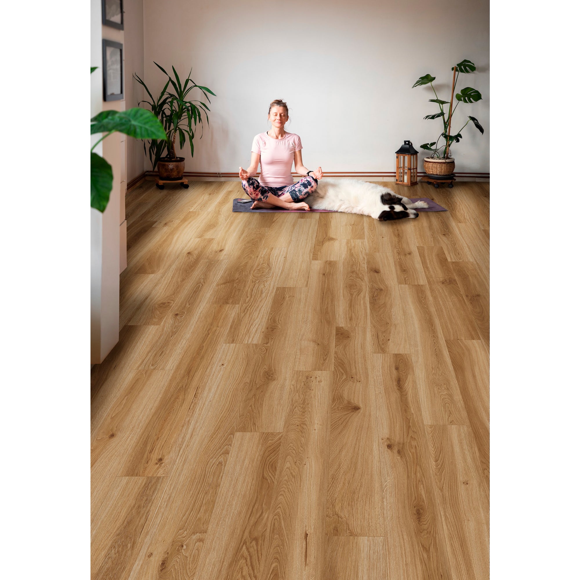 Nature's Mark Vinyl Flooring, Modern Hardwood, 22.16 sq. ft. per Carton, Haven - VMInnovations
