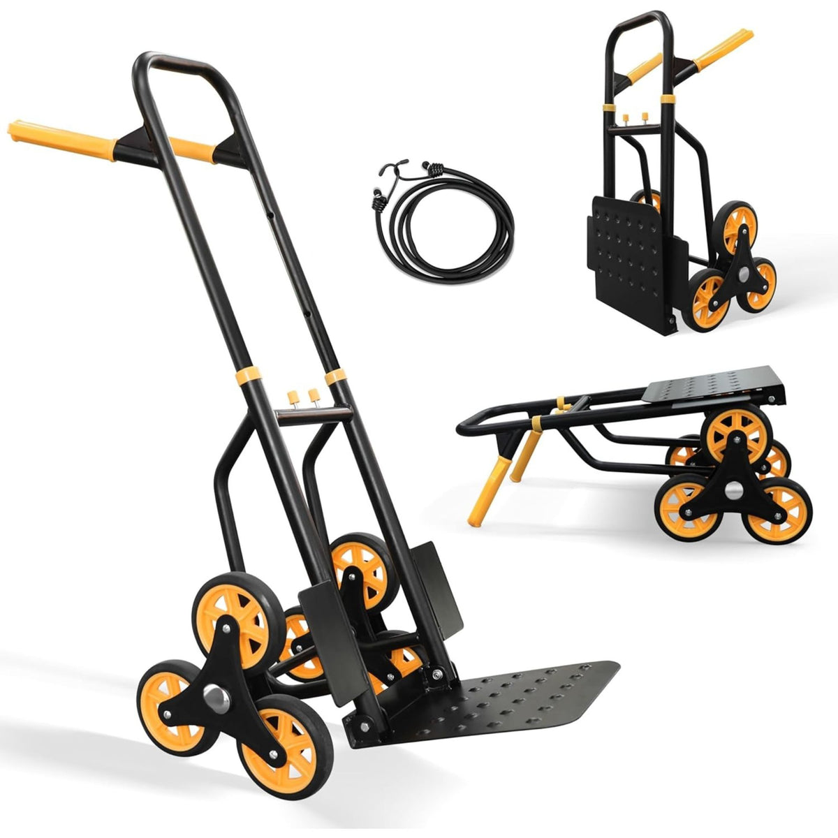 Olympia Tools Folding Hand Truck Stair Climbing Dolly w/Wheels (Open Box) - VMInnovations