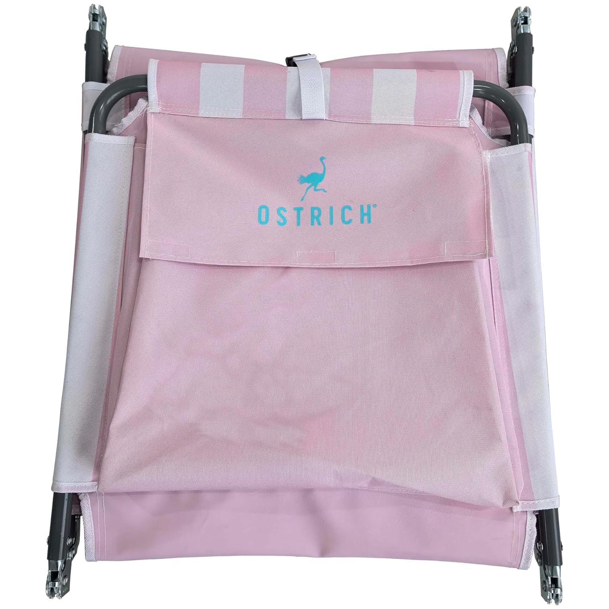 Ostrich The Backpack Chaise Lounge, Facedown Beach Camping Chair w/ Storage Bag - VMInnovations
