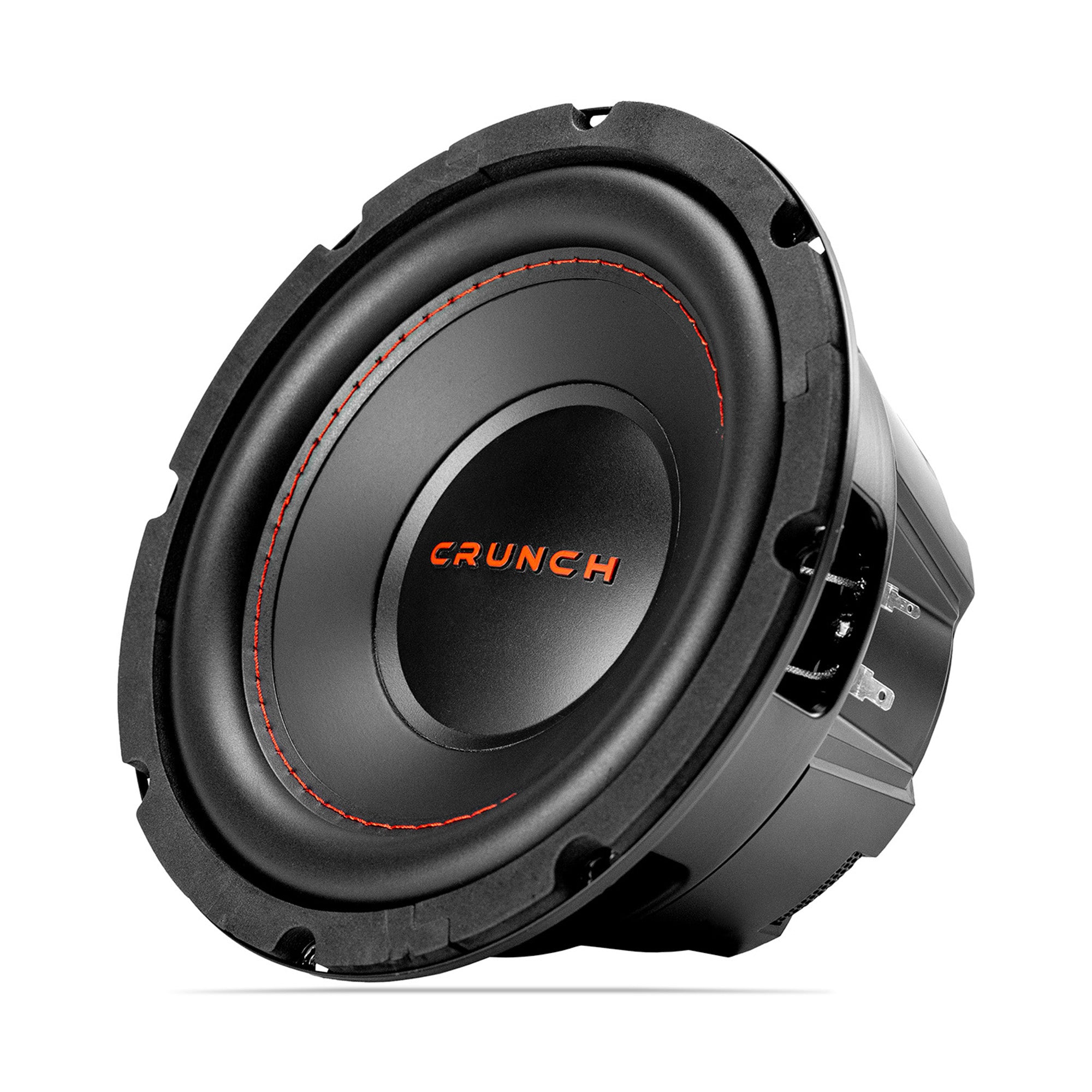 Crunch 2 Pack CRW8D4 8" 250 Watt MAX 4 Ohm Dual Voice Coil Car Subwoofer Speaker