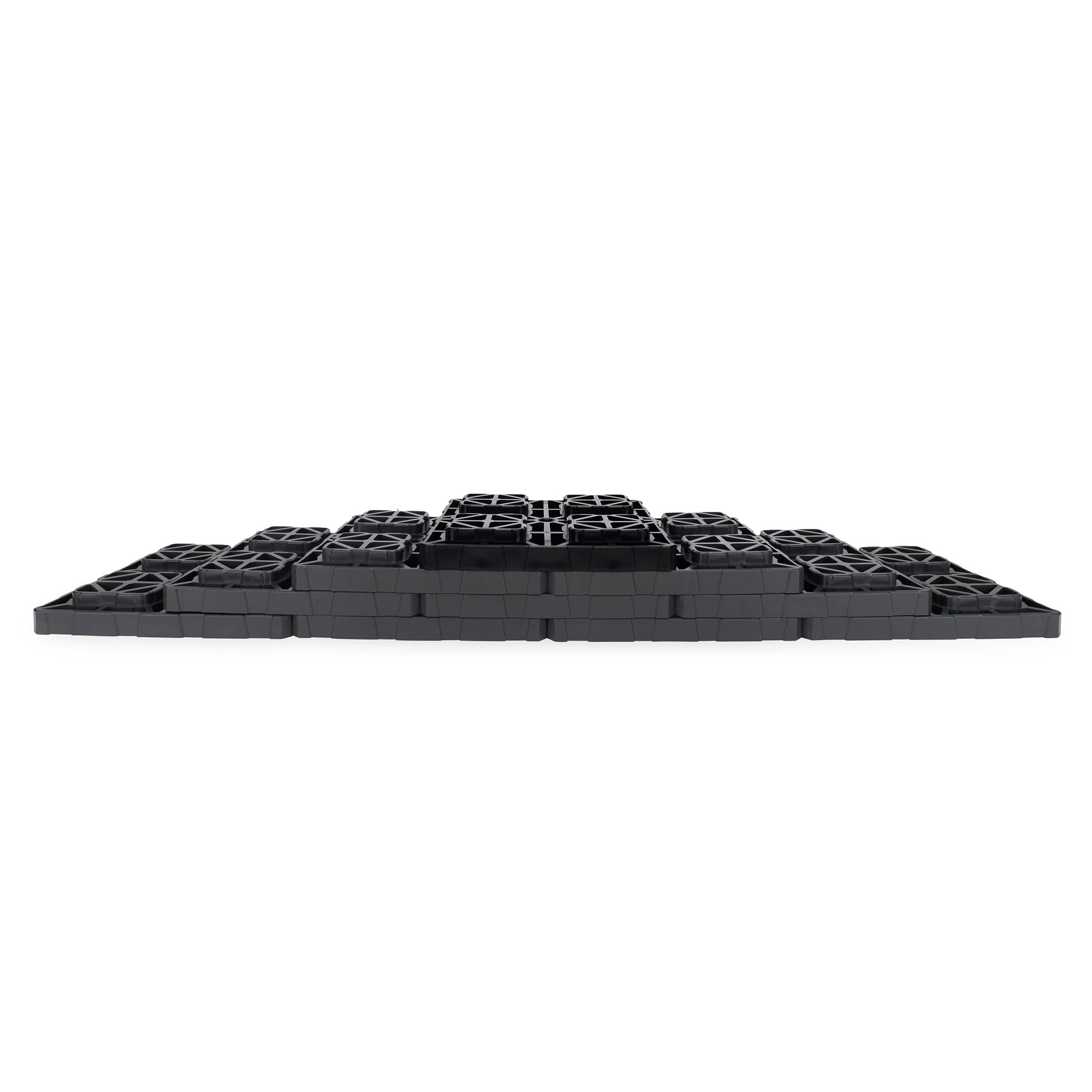 Camco 10 Pack Fasten XL RV Leveling Blocks, Interlocking Design, 10.5" x 10.5" - VMInnovations