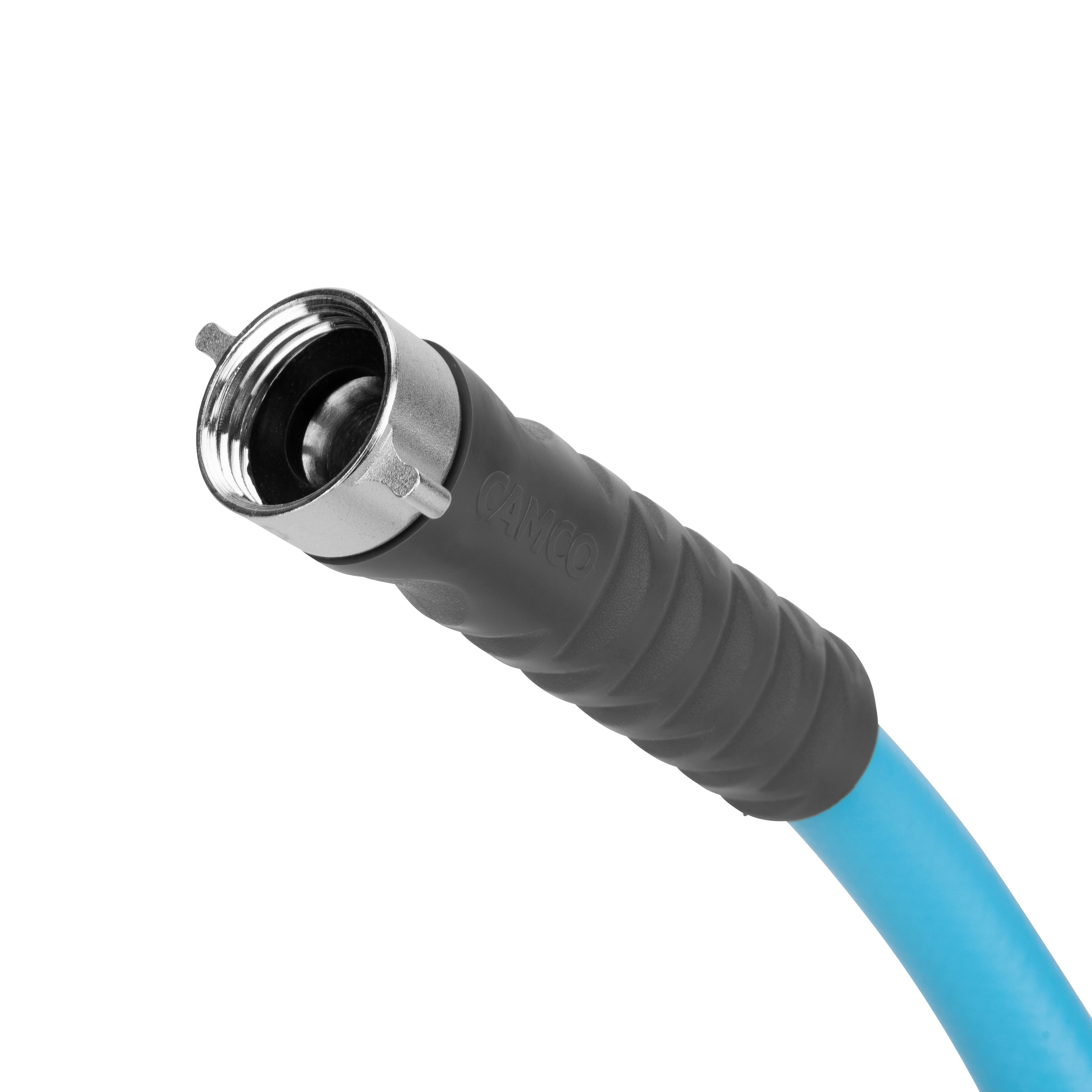 Camco EVOFlex 25 Ft RV Drinking Water Hose with Extra Flexible Design, Blue