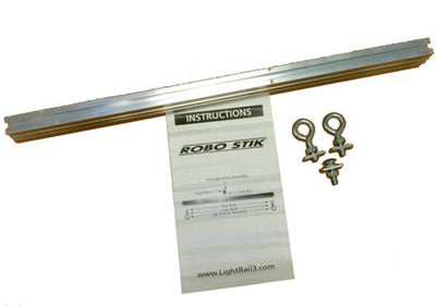 (2) LIGHT RAIL Robo Stik Horizontal Hanger Reflector Grow Lamp Stabilizer Bars