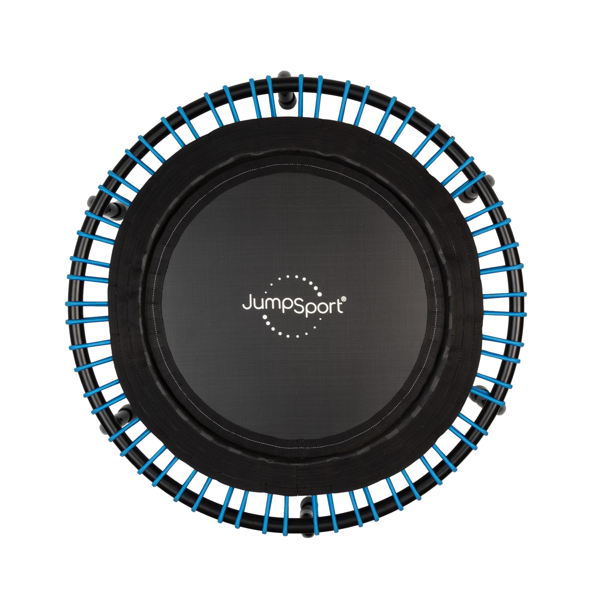 JumpSport 230 Workout Rebounder for Adults, 39" Mini Fitness Trampoline, Black