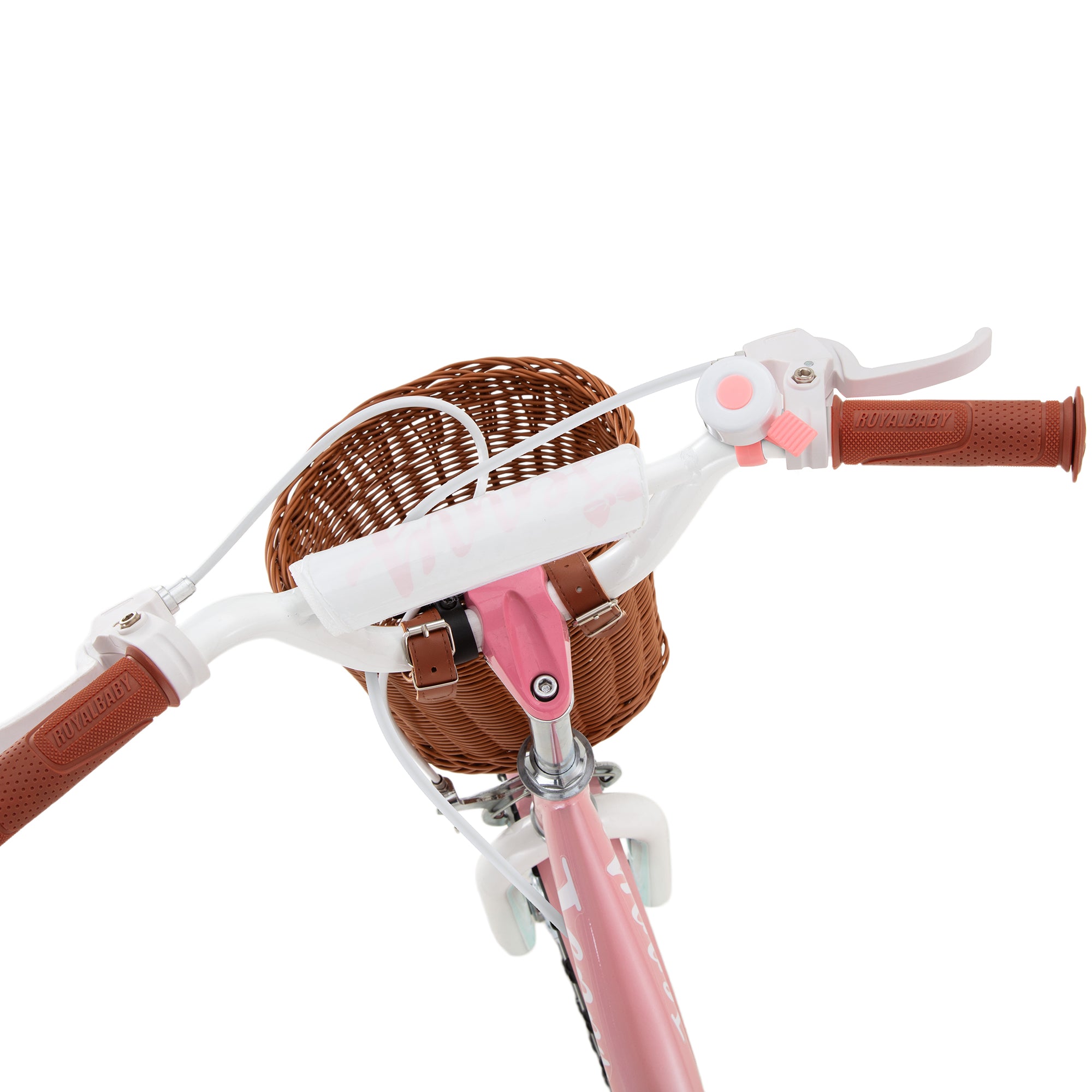 RoyalBaby Princess Girl Kid Outdoor Bicycle 18" with Kickstand, Jenny/Pink-Mint - VMInnovations
