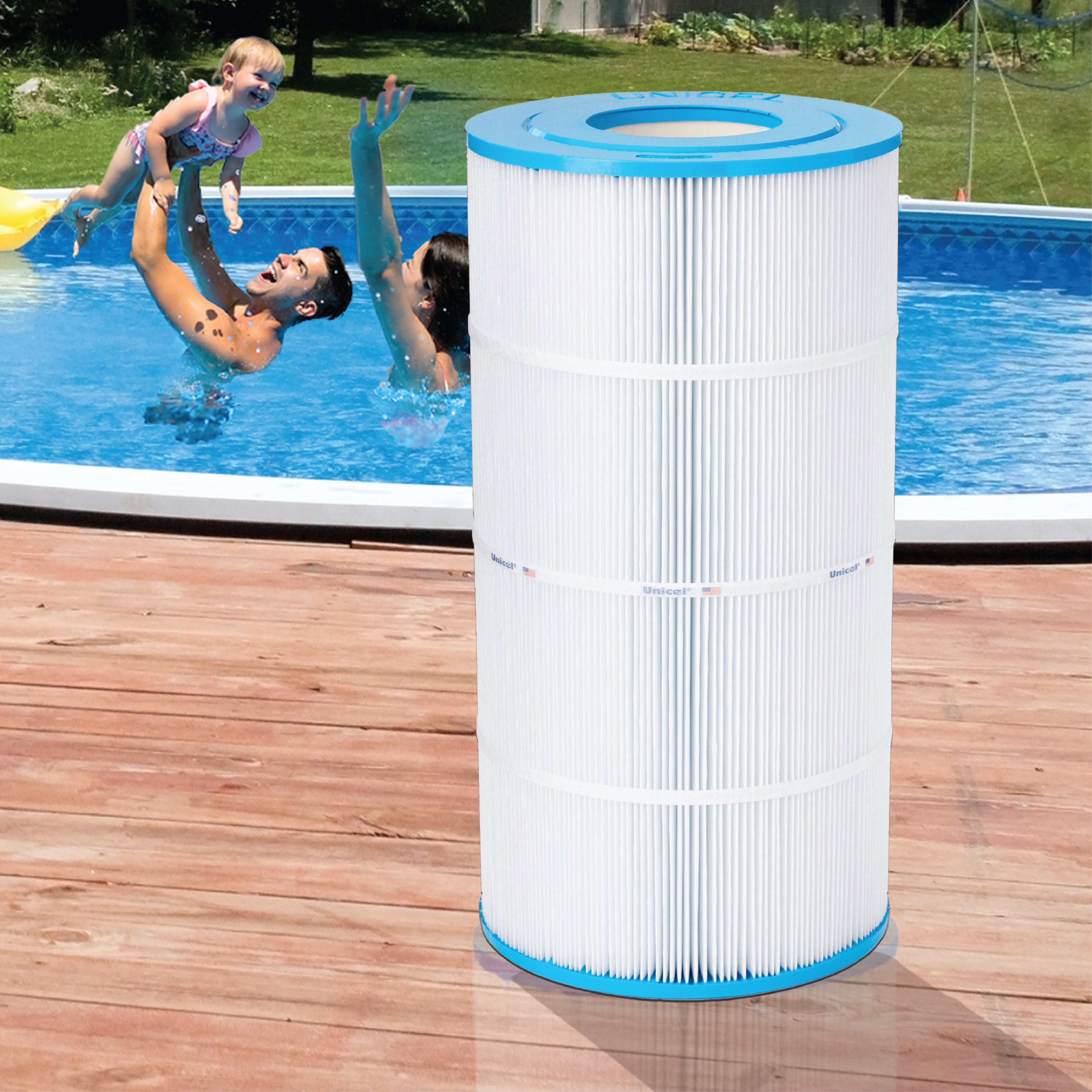 Unicel C8409 Swimming Pool and Spa Replacement Filter Cartridge (Used)