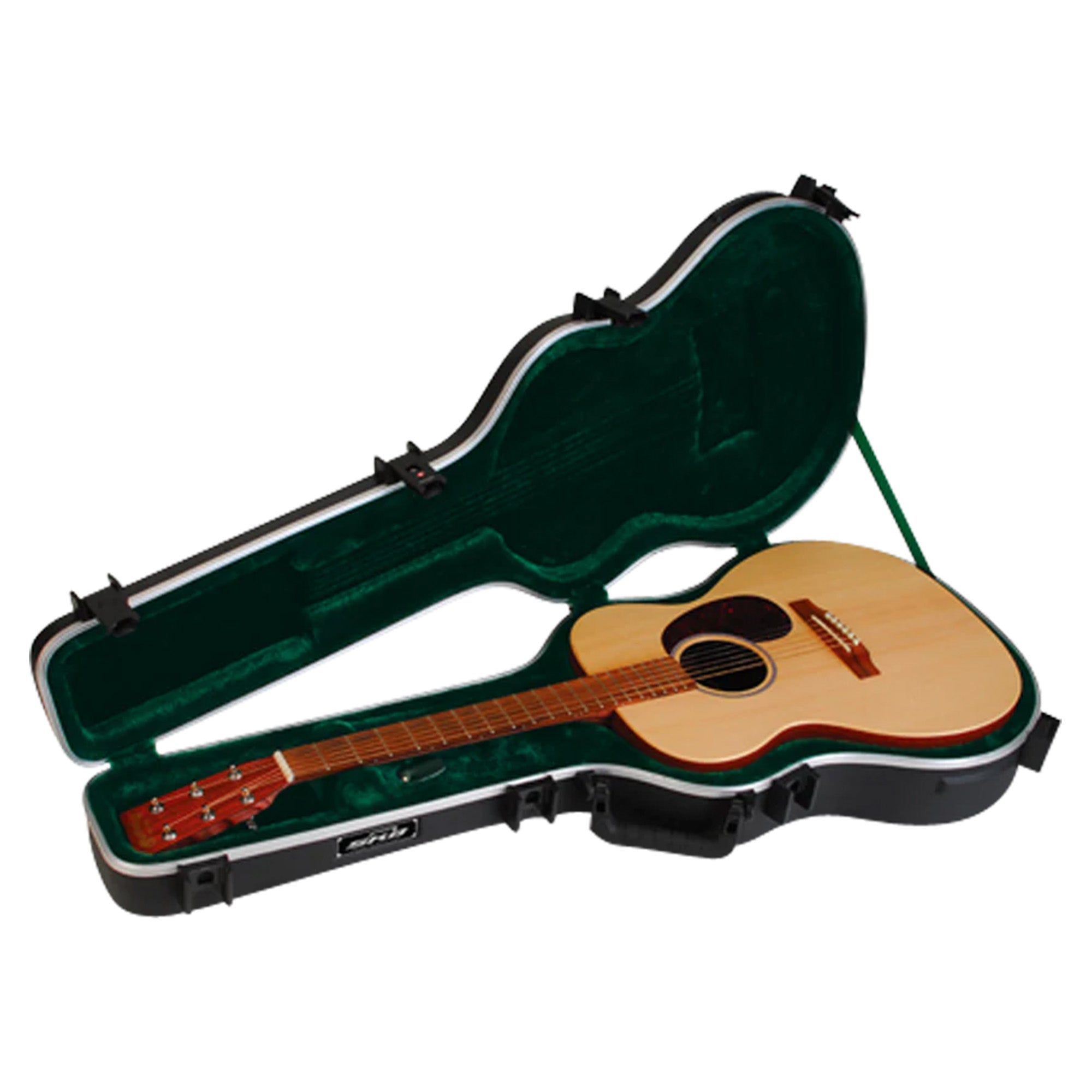 SKB Hardshell Travel Guitar Case for Martin 000 Acoustic Guitars with TSA Latch - VMInnovations