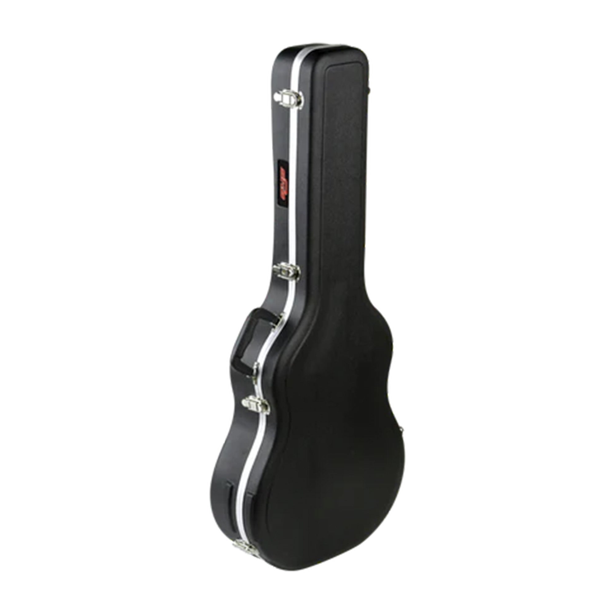 SKB Hardshell Travel Case for Thin-Line Acoustic or Electric Guitars, Black - VMInnovations