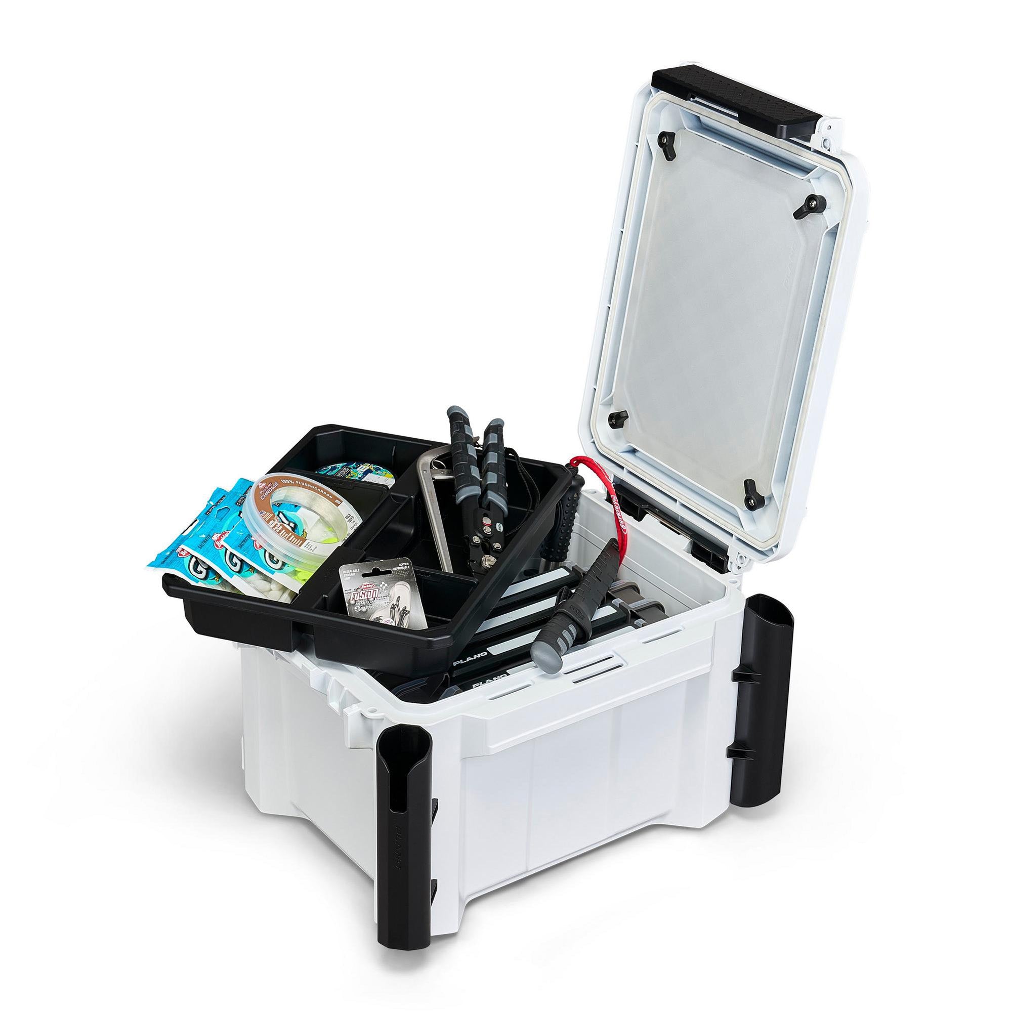Plano GoNow Field Box, Fishing Gear Storage and Utility Container, Small, White - VMInnovations