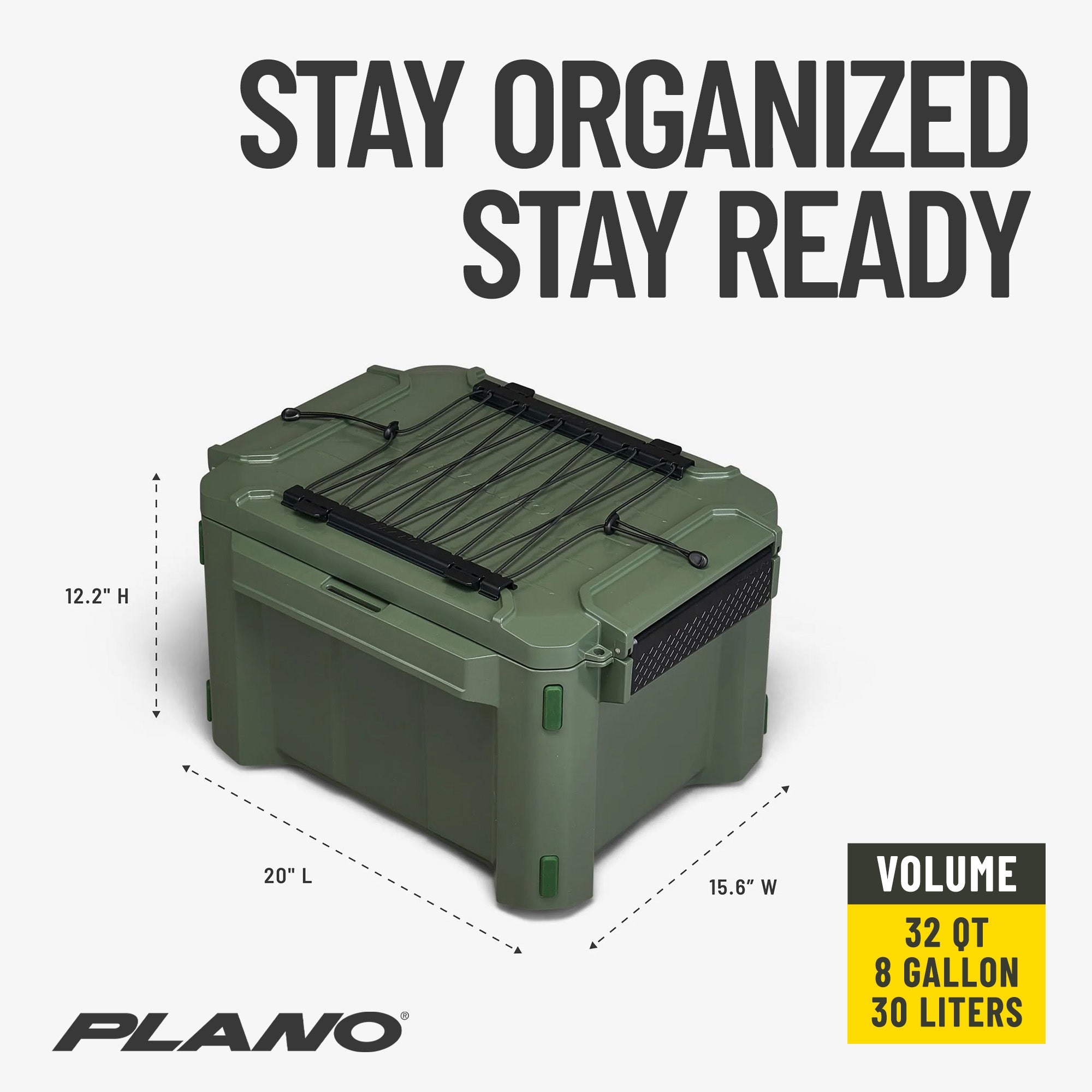 Plano GoNow Hunt Kit Waterproof Field Box w Cleaning Rest & MOLLE Board Open Box