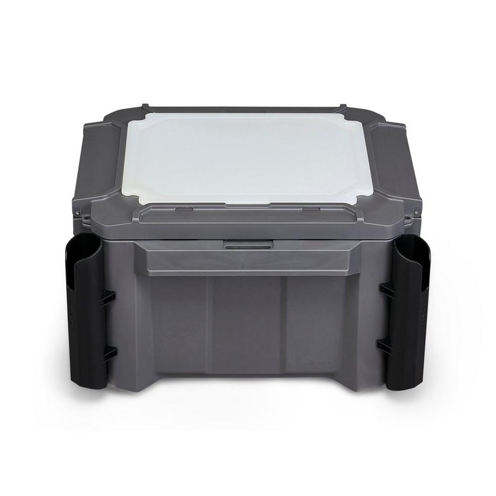 Plano GoNow Freshwater Fish Kit, Waterproof Field Box with Rod Holders, Charcoal - VMInnovations