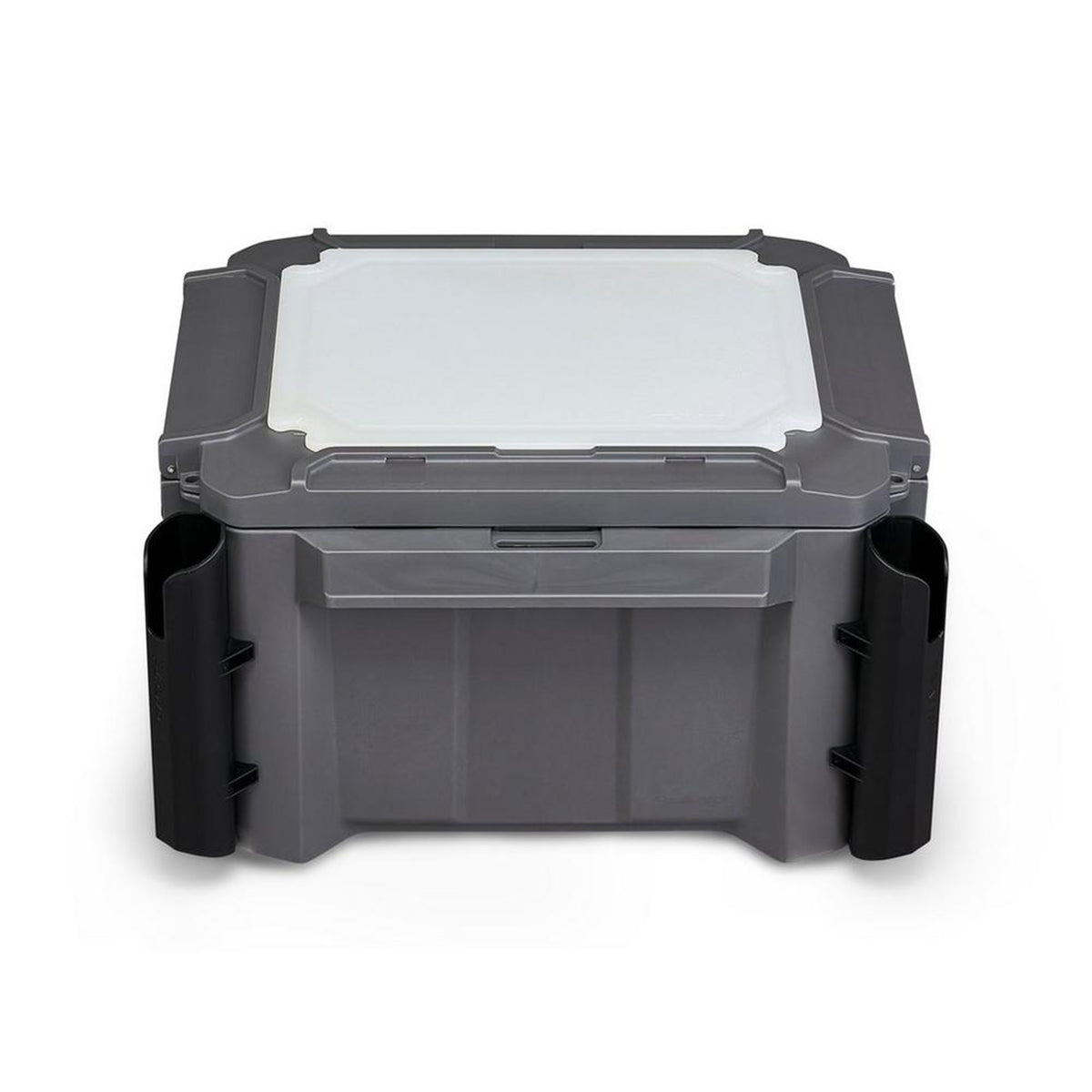 Plano GoNow Freshwater Fish Kit, Waterproof Field Box with Rod Holders, Charcoal (For Parts)