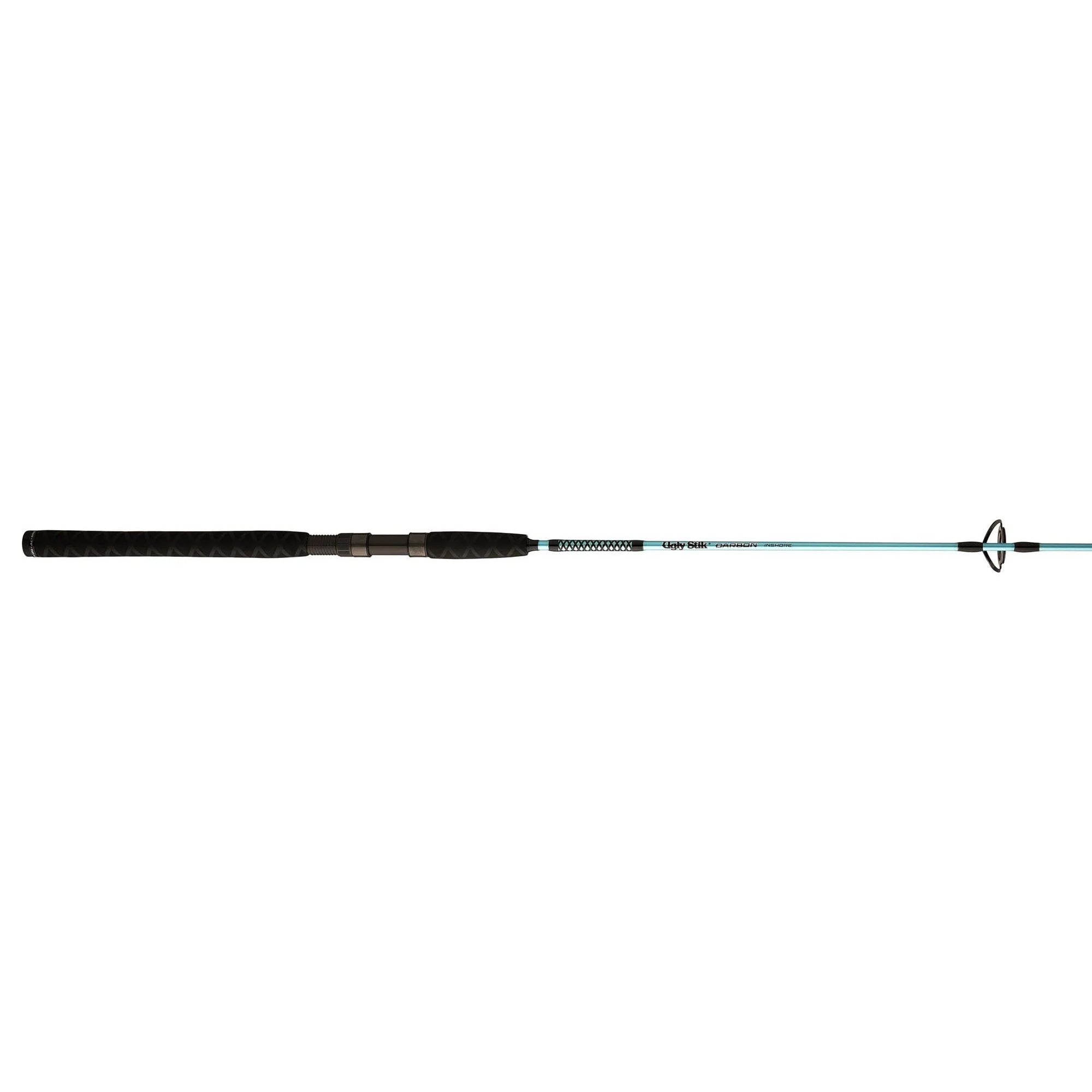 Ugly Stik Carbon Inshore Spinning Rod, 6' 6", Medium Light, 6-12 lb Line Rating
