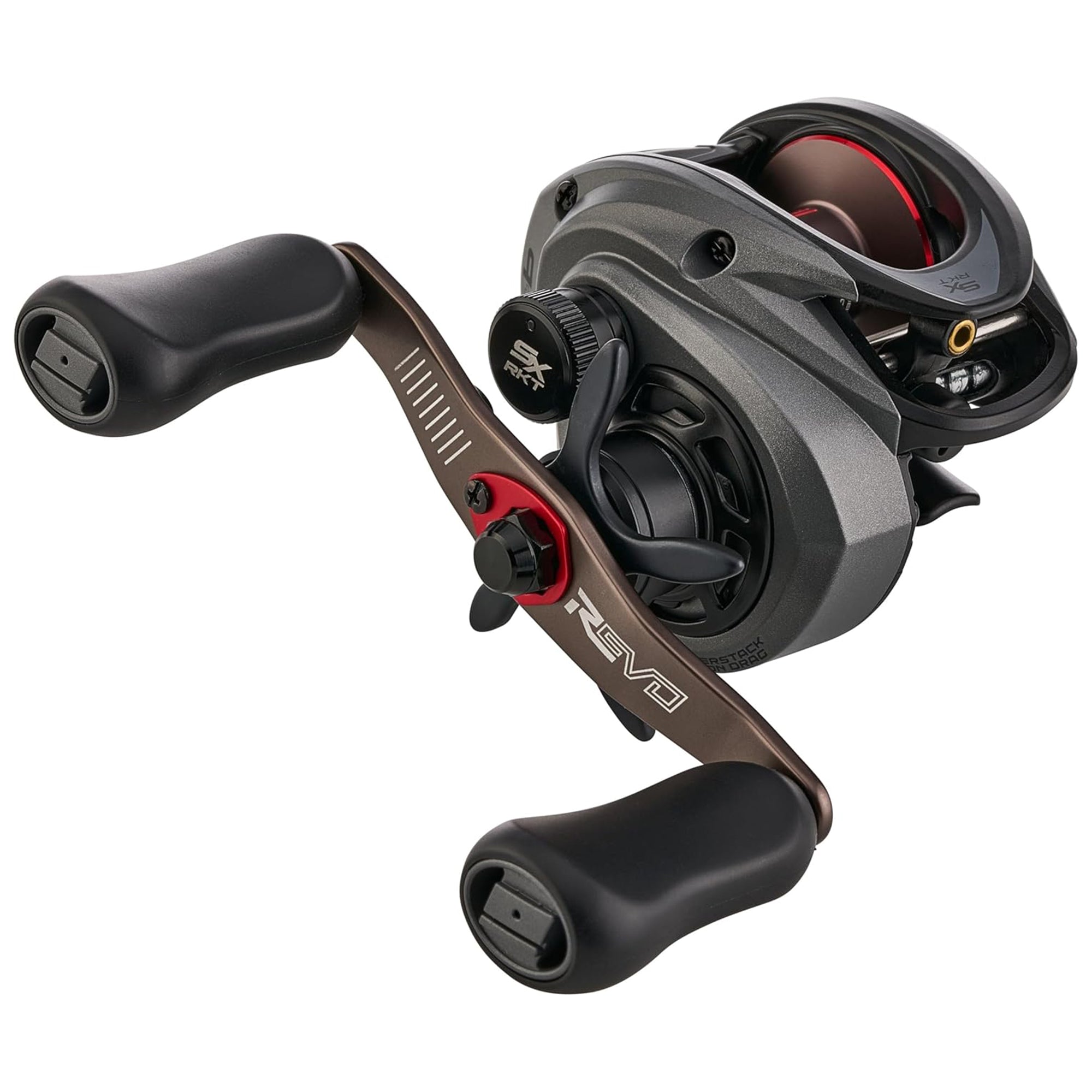 Abu Garcia Revo 5 SX Rocket Low Profile Baitcast Reel, 23" Retrieve, Right Hand