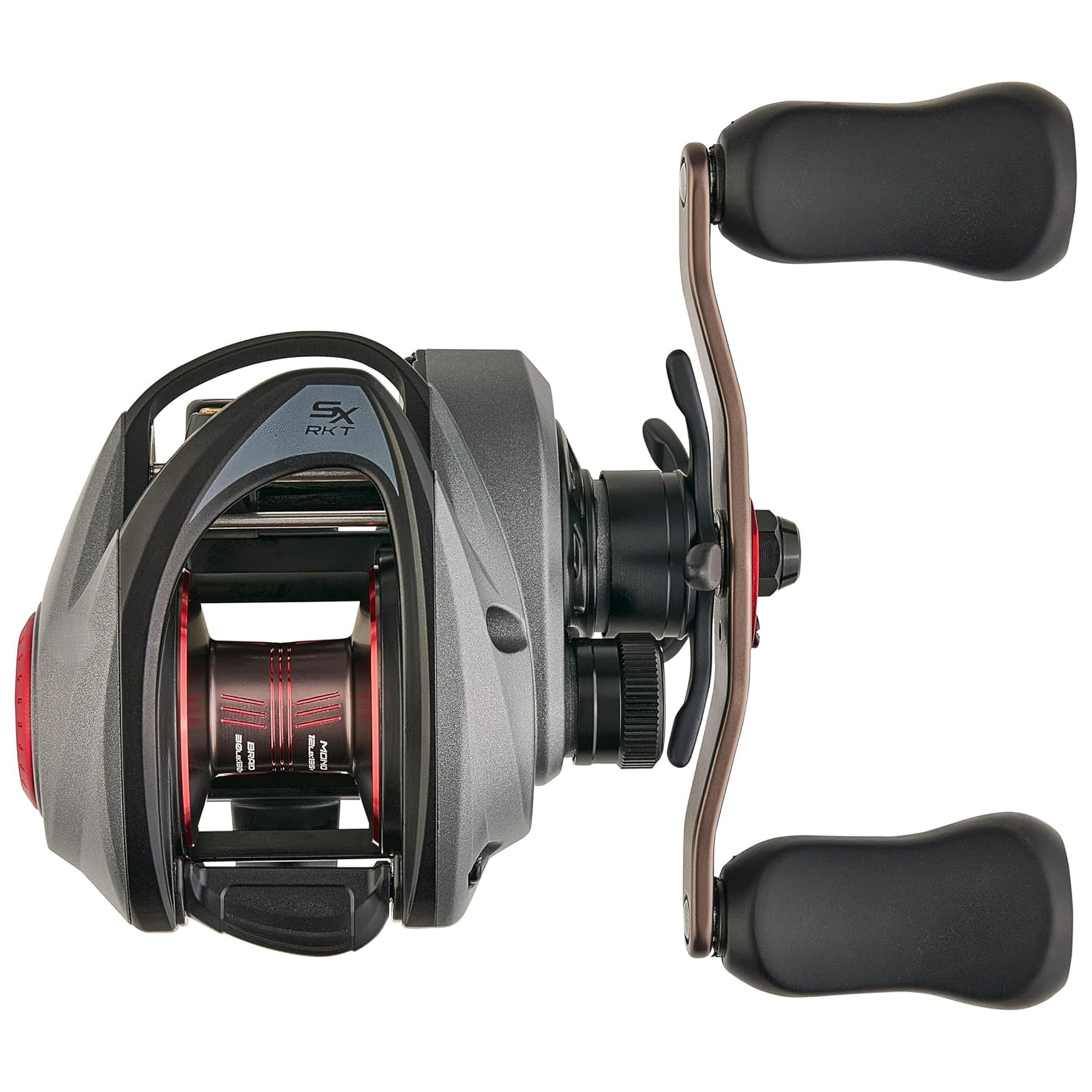 Abu Garcia Revo 5 SX Rocket Low Profile Baitcast Reel, 23" Retrieve, Right Hand