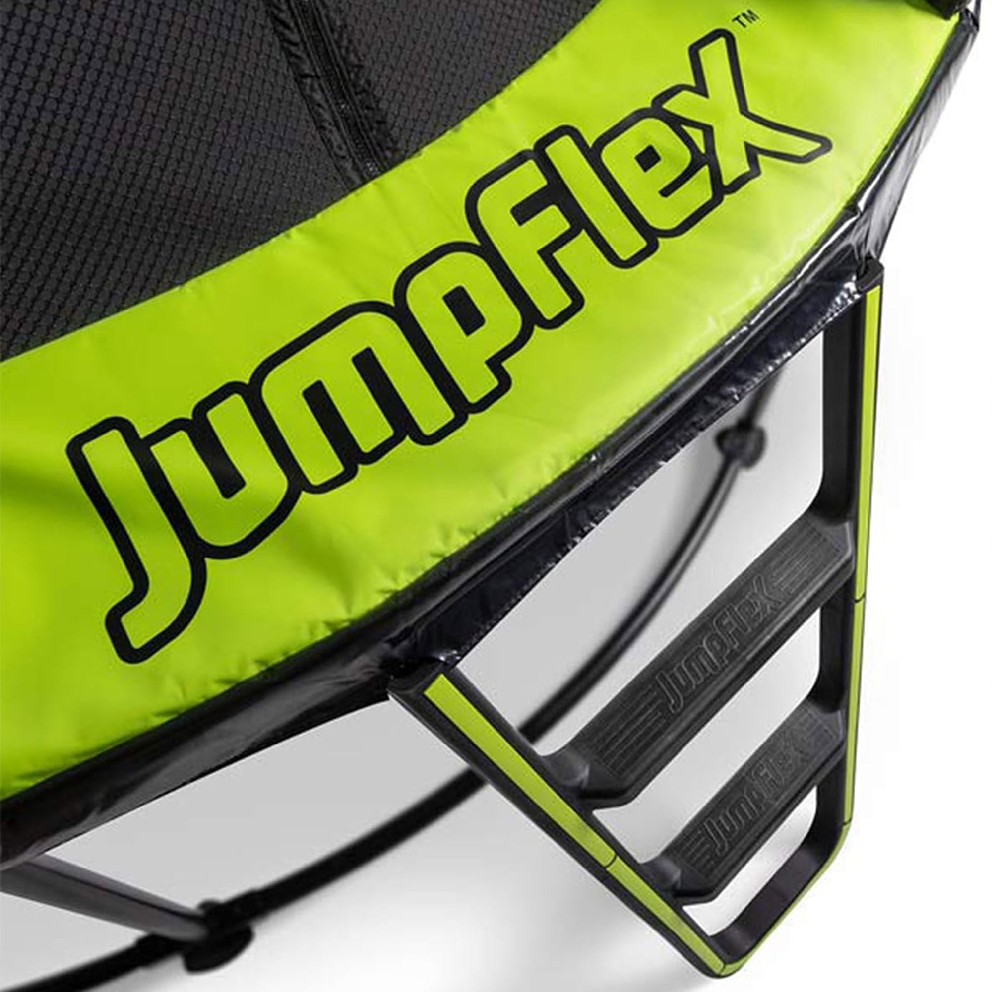 JumpFlex HERO 15' Round Trampoline with Safety Net Enclosure and Net Attachment - VMInnovations