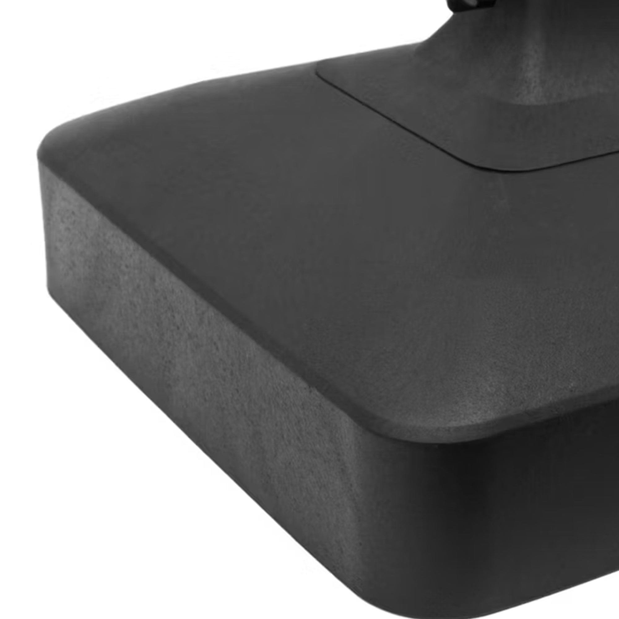 Tierra Verde 19.5" x 6.5"H Square Low Profile Easy-Fill Umbrella Base, Lattice - VMInnovations