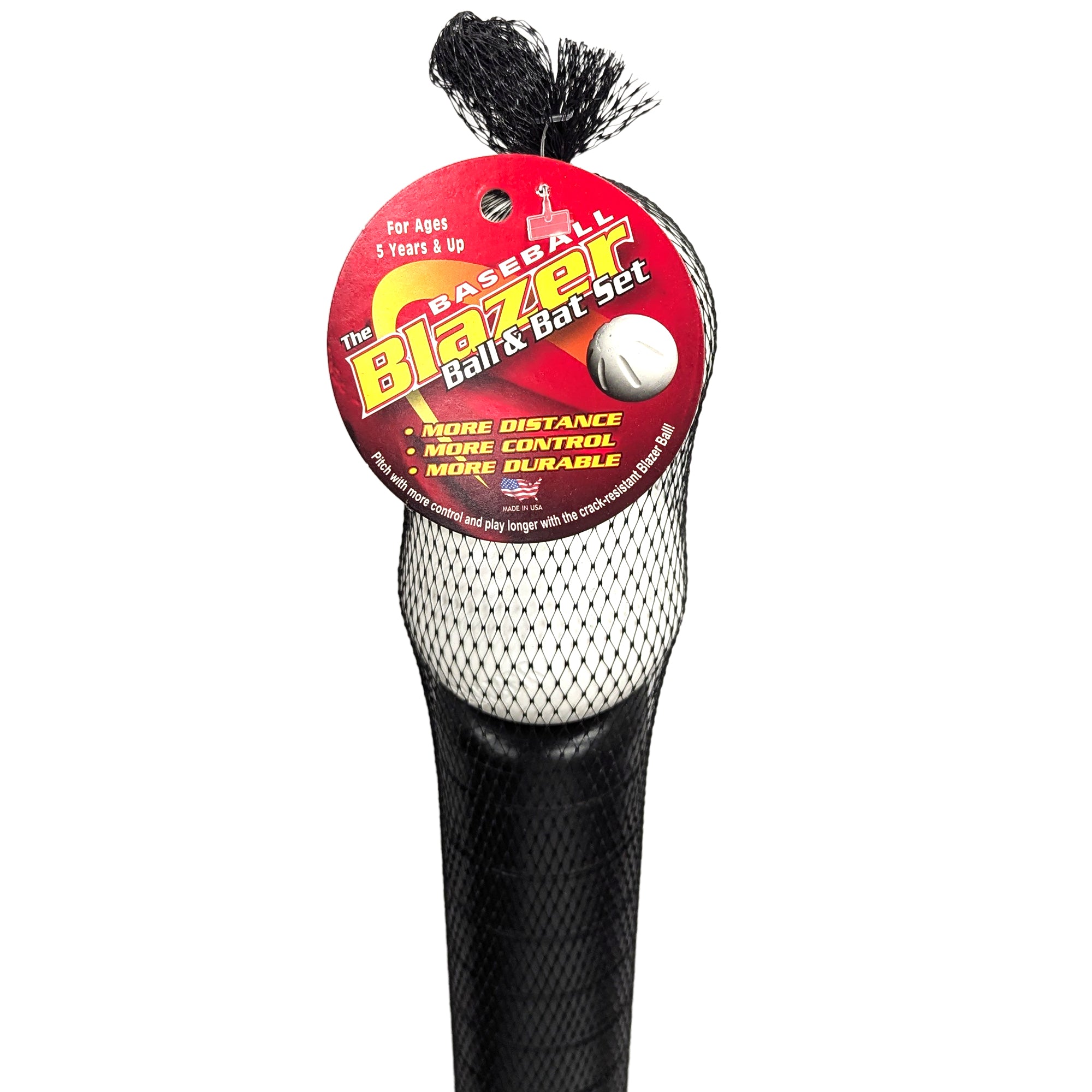 Union Products Blazer Ball and 34-Inch Plastic Baseball Bat Backyard Game Set - VMInnovations